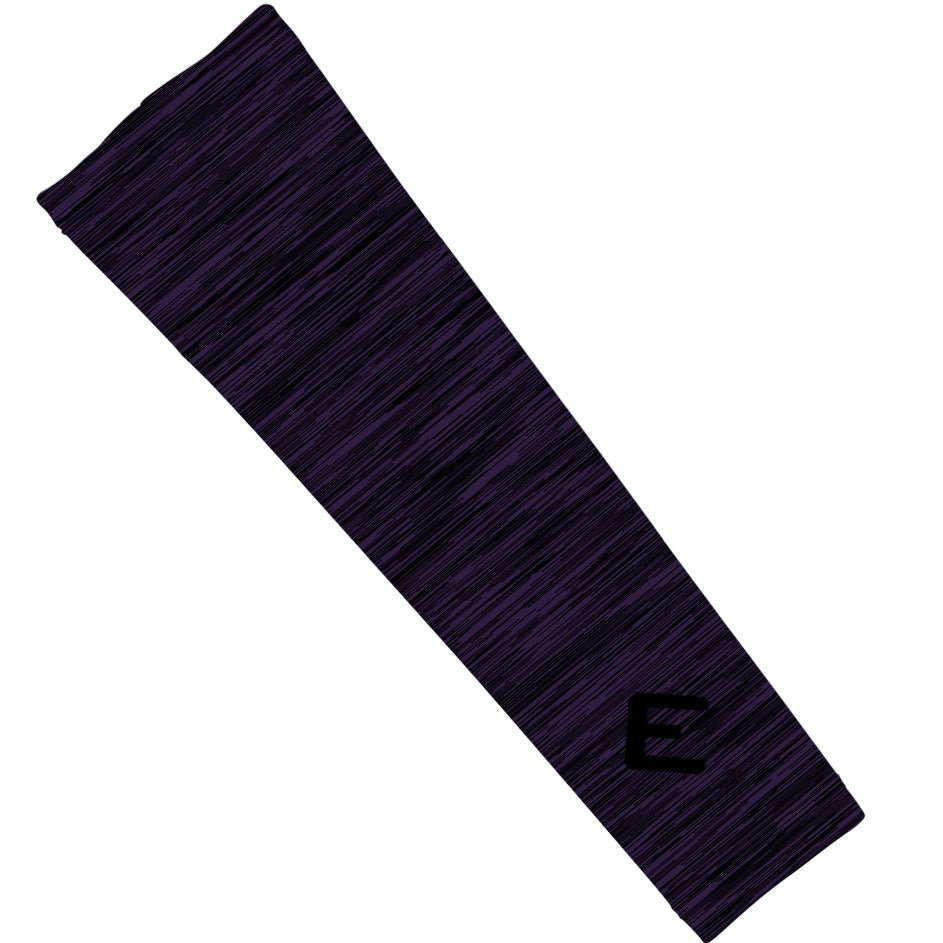 Purple Static Arm Sleeve - Compression Sleeve for Sports & Workout - Perfect for Basketball, Running, Gym & Outdoor Activities