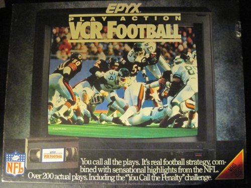 Play Action VCR Football Game - Classic Retro Sports Toy for Kids & Adults - Perfect for Family Game Nights & 90s Nostalgia Parties