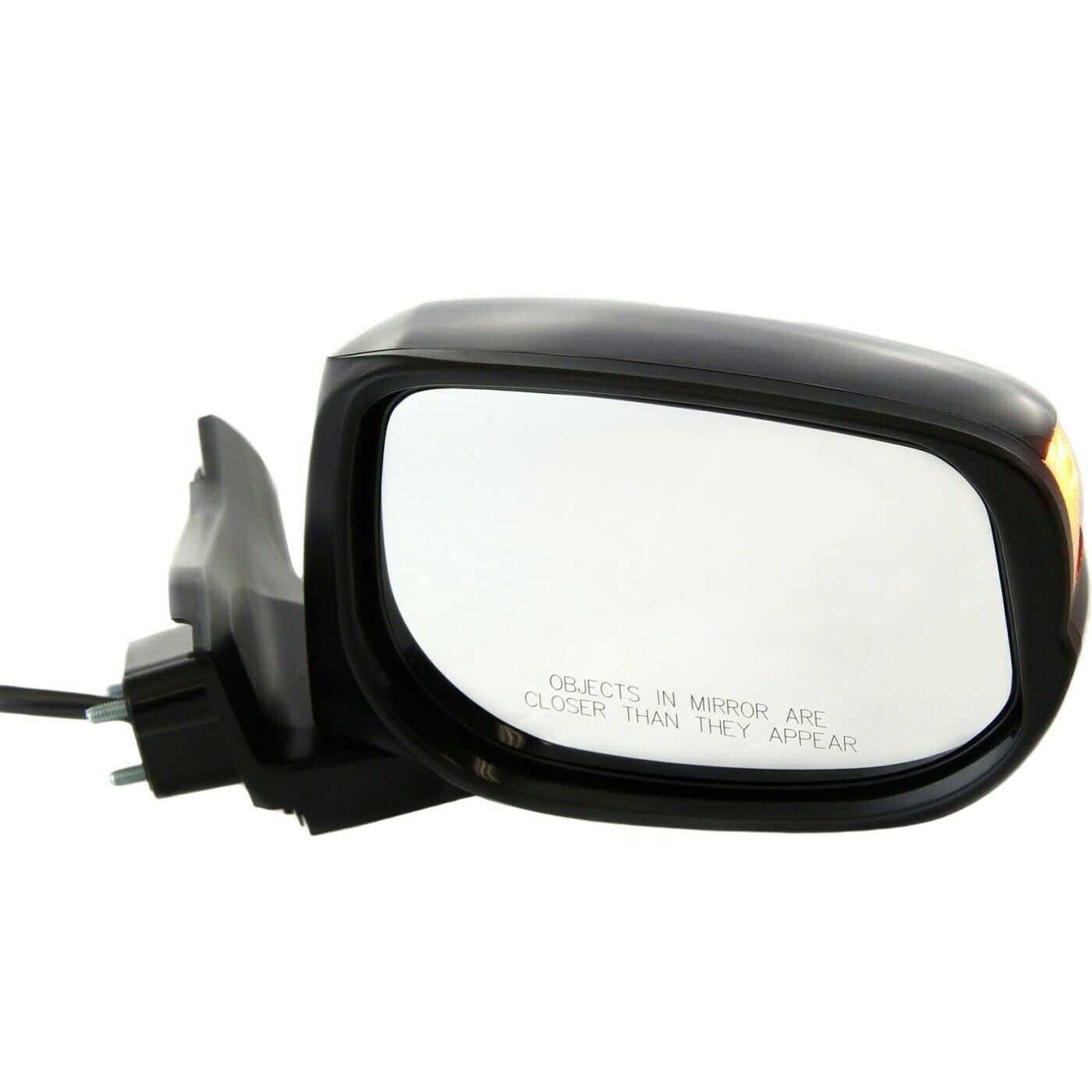 SUNAROUD Power Heated Side Mirror Replacement for Hatchback Passenger Side - Paintable (Part #HO1321252, 76200TM8316ZD) | Perfect for Winter Driving & Enhanced Safety
