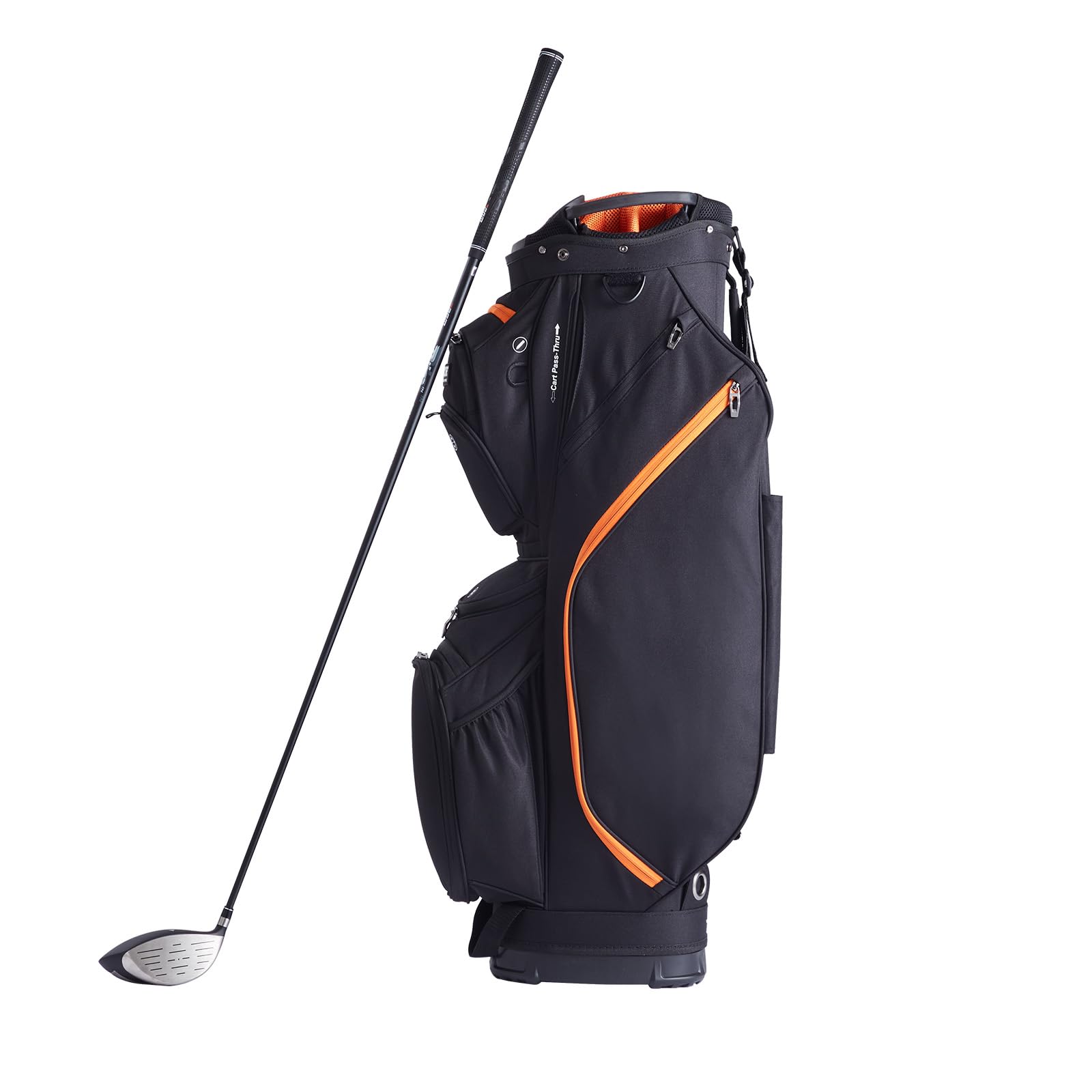VEVOR 14-Way Golf Cart Bag with Stand - Premium Durable Golf Bag with Organizer Divider, Handles, Dust Cover & Detachable Dual Strap for Men & Women - Perfect for Golf Course, Driving Range & Tournament Play