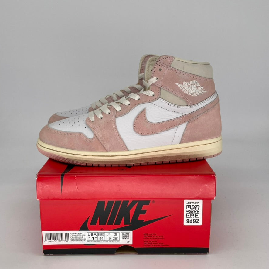 **Air Jordan 1 Washed Pink Women's Sneakers - Size 10/11.5W (FD2596-600) | Stylish & Comfortable for Casual Wear, Street Fashion & Gym**