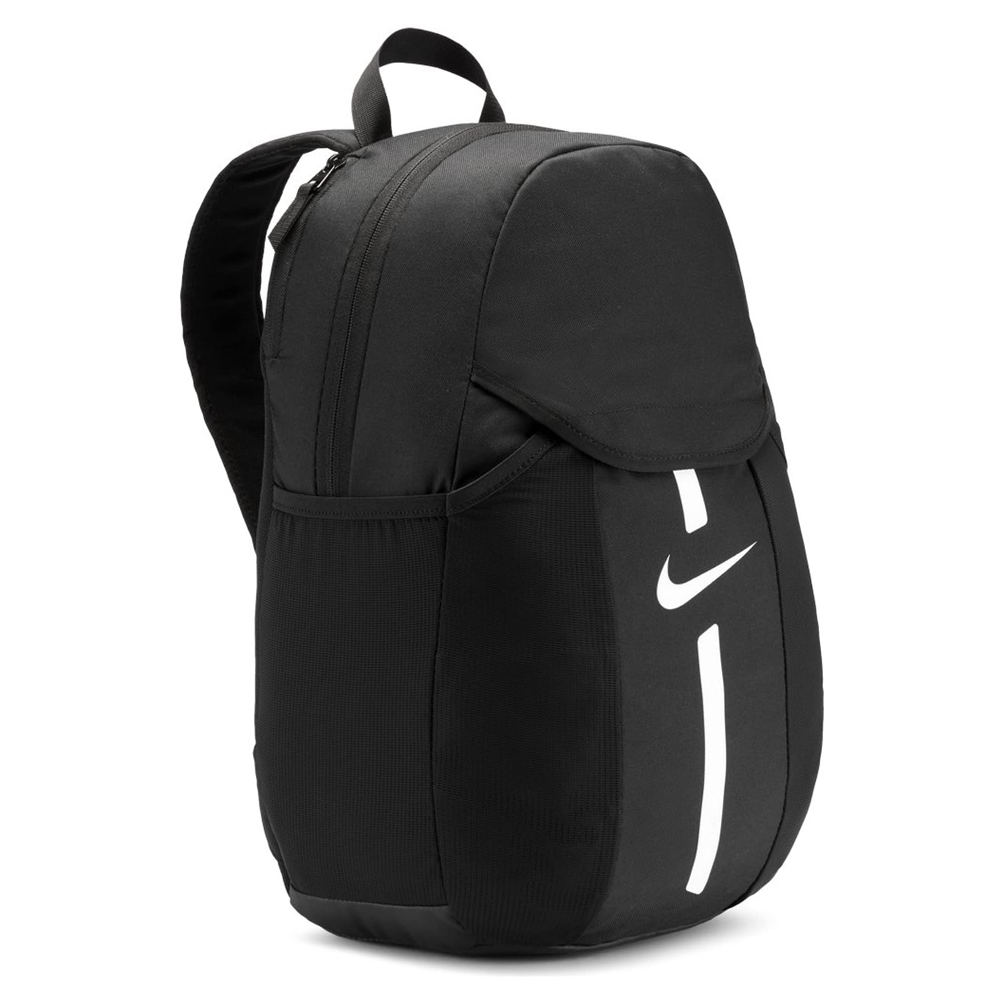 Nike DC2647 Academy Team Soccer Backpack - Black/White - Durable Sports Backpack for Soccer Players, Coaches & Fans - Perfect for Training, Games & Travel