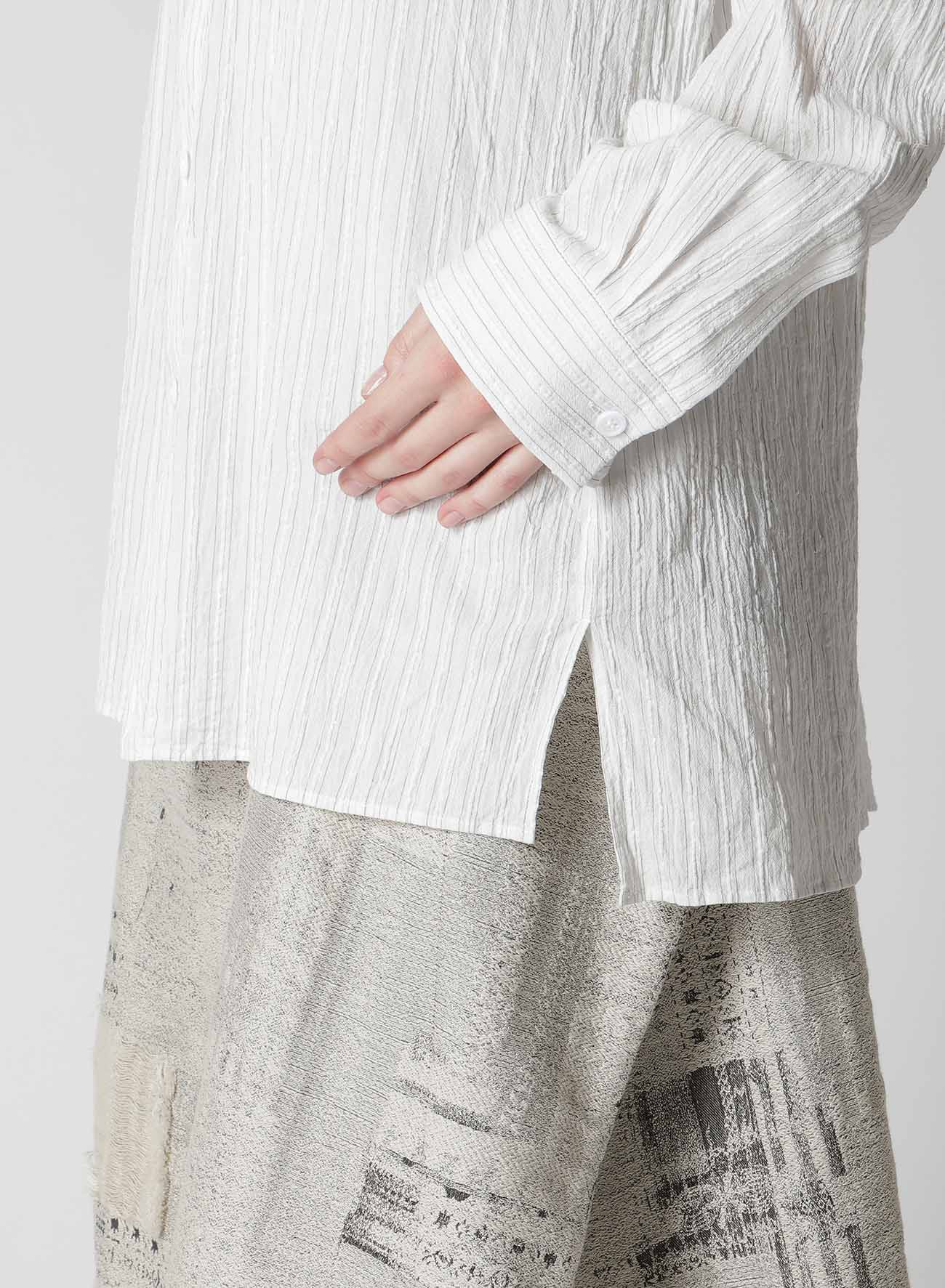 Stylish Cotton Voile Back Side Cloth Stripe Blouse for Women - Perfect for Casual Outings, Office Wear & Summer Fashion