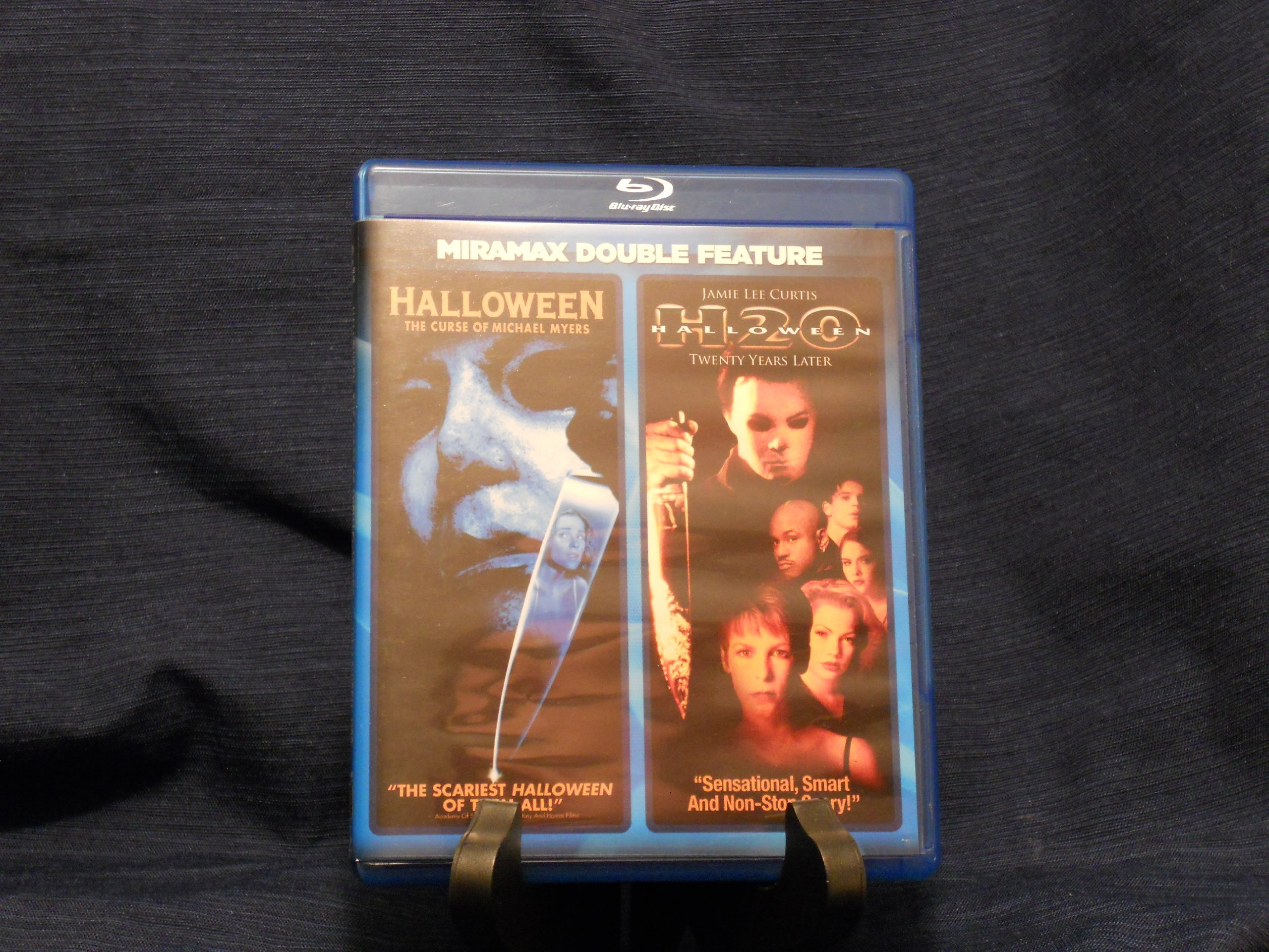 Halloween: The Curse of Michael Myers & Halloween H20: Twenty Years Later - Miramax Double Feature Blu-ray | Horror Movie Collection | Perfect for Halloween Parties & Movie Nights
