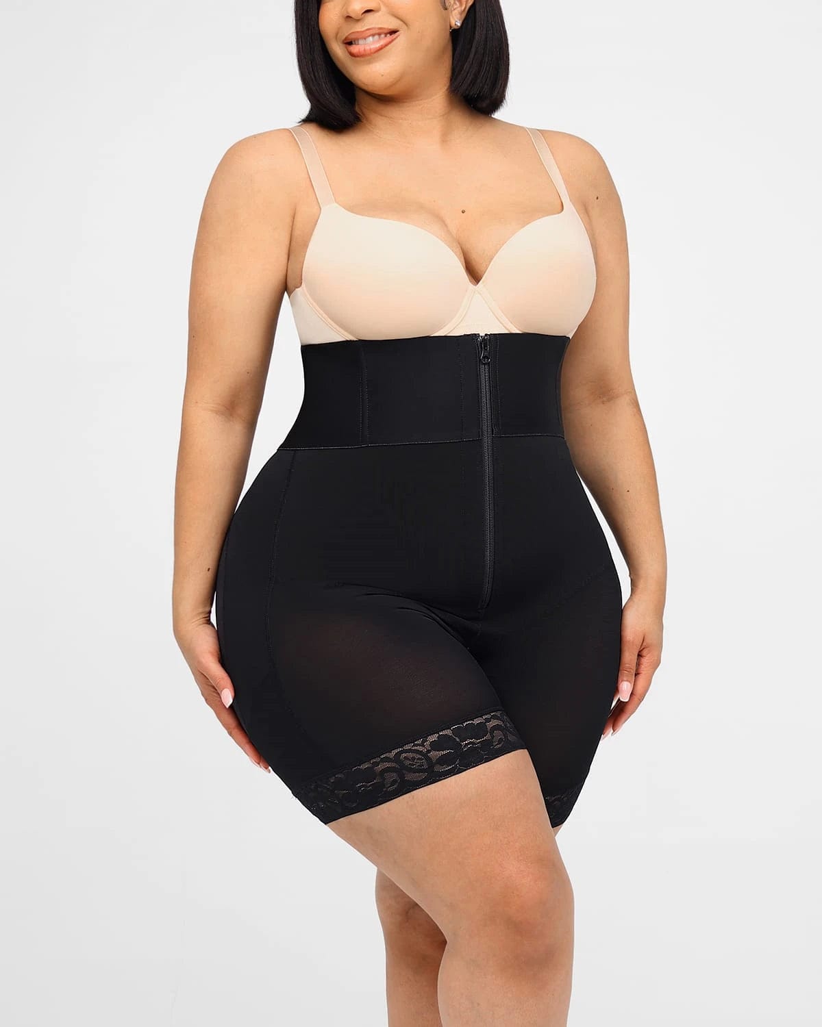 AirSlim® Plus Curve High Waist Shaping Shorts for Women - Tummy Control & Butt Lifting Workout Shorts - Perfect for Yoga, Gym & Everyday Wear