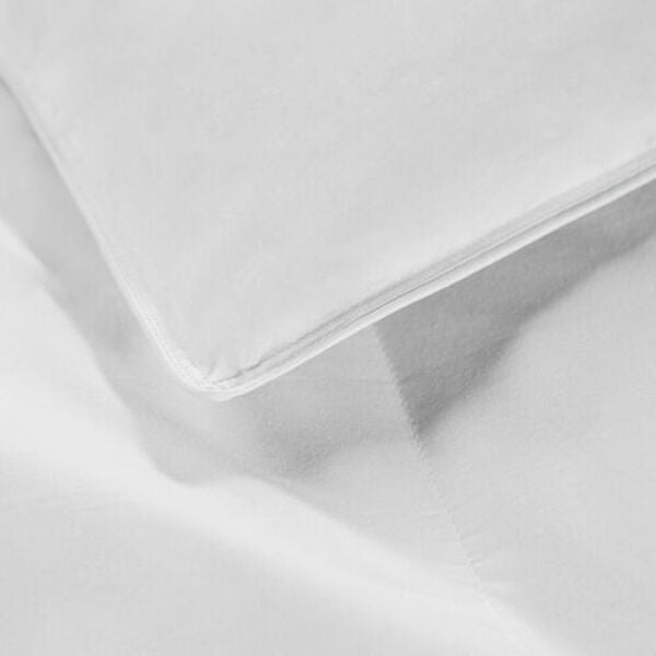 Premium Natural Comforter with European White Goose Down - Ultra Soft & Hypoallergenic Bedding for All-Season Comfort - Perfect for Master Bedrooms, Guest Rooms & Luxury Hotels
