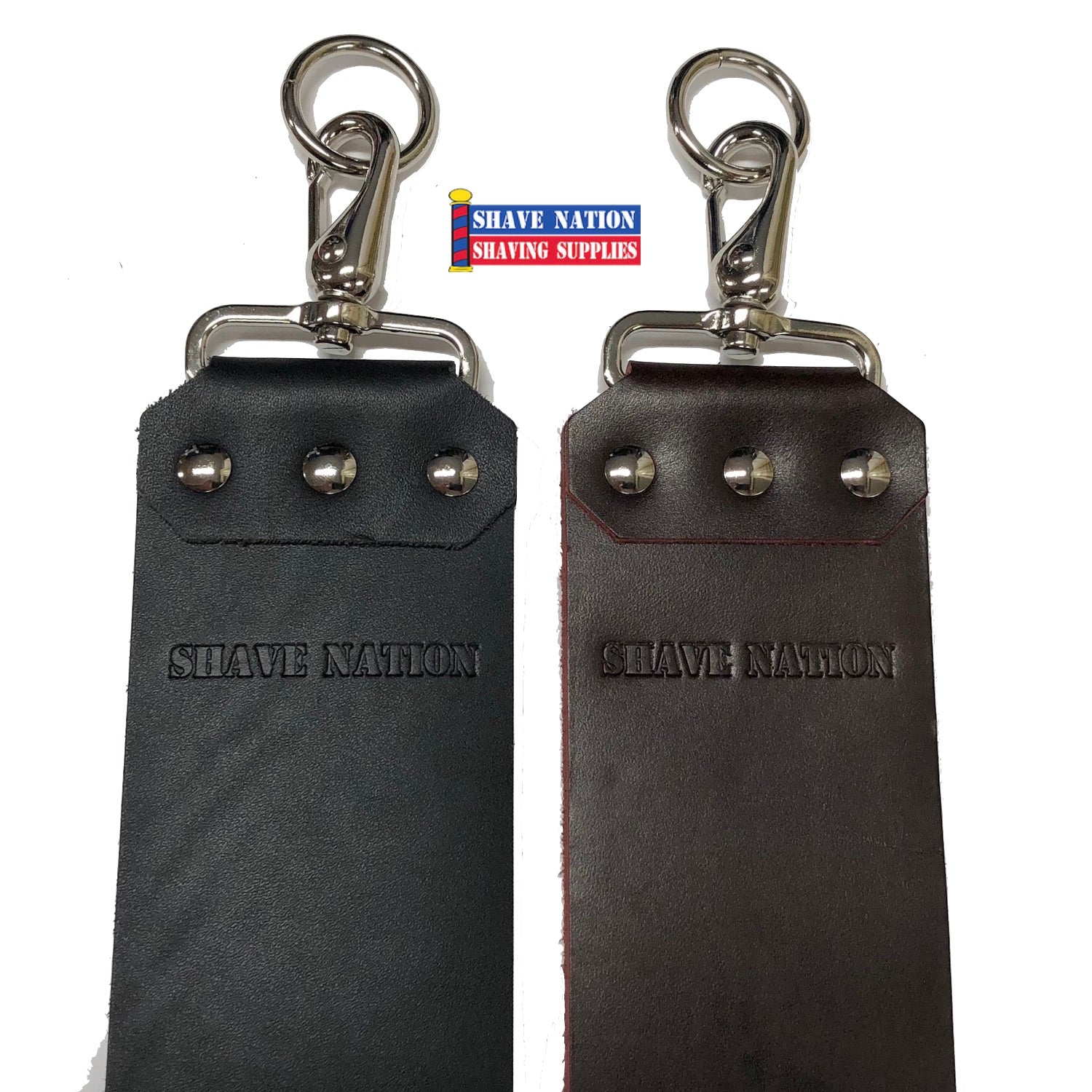 Premium 3 Inch Latigo Leather Razor Strop for Straight Razors - Professional Barber Grade Honing & Stropping Tool - Perfect for Home Shaving & Barber Shop Use