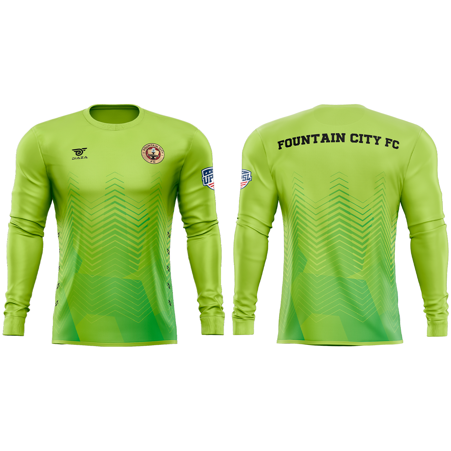 Fountain City GK Home Jersey - Authentic Soccer Jersey for Fans & Players - Perfect for Matchdays, Training & Casual Wear