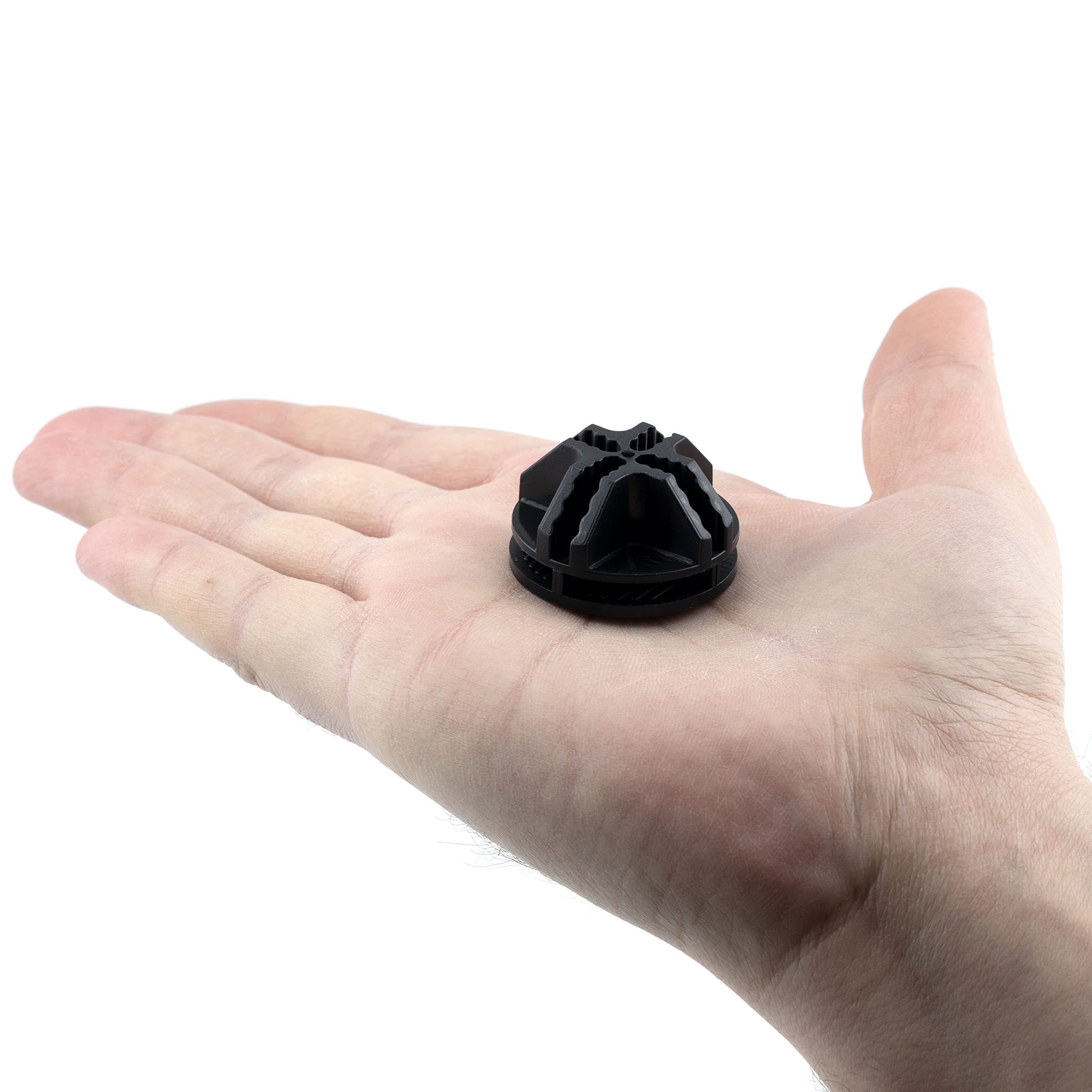 40 Pcs Black Wire Cube Plastic Connectors - Replacement Corners for Modular Closet & Wire Grid Cube Storage Shelving - DIY Closet Organizer, Garage Shelving & Home Storage Solutions