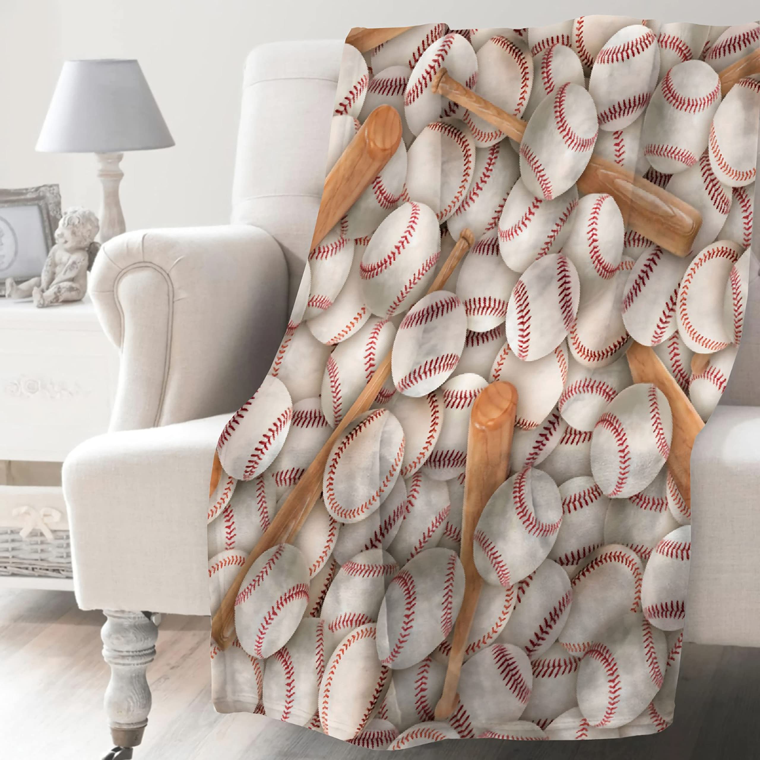NIUJINMALI Super Soft Fleece Flannel Blanket - 120