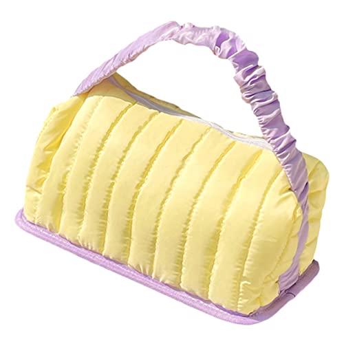 FRCOLOR Travel Toiletry Bag - Waterproof Cosmetic Organizer for Women, Cute Makeup Case with Hanging Hook - Perfect for Vacation, Gym, Camping & Business Trips