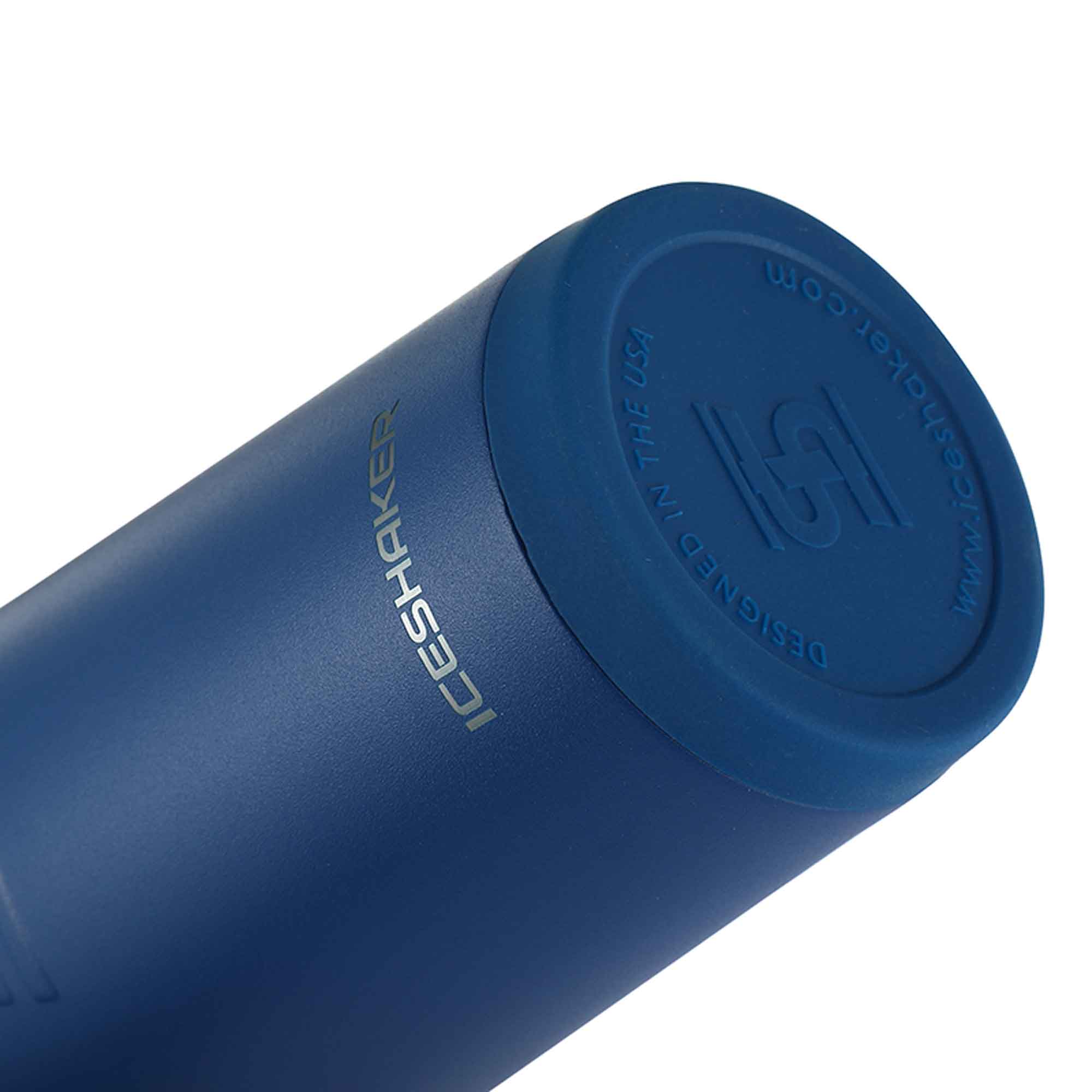 Custom 26oz Fastpitch Lightning Softball Water Bottle - Navy Blue Sports Drink Bottle for Baseball, Softball & Outdoor Activities