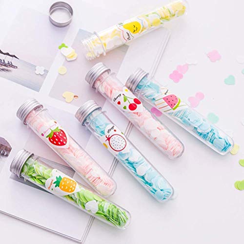 MAXZILA Disposable Paper Soap Sheets for Travel - Portable Mini Scented Soap Flakes in Flower Tube Bottle | Perfect for Camping, Hiking, Gym & Outdoor Activities