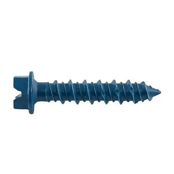 POWERS ULTRACON+ HEX WASHER HEAD BLUE CONCRETE SCREW ANCHORS - Heavy Duty Fasteners for Concrete Walls, Floors & Masonry | Ideal for Construction, HVAC Installation & Structural Projects