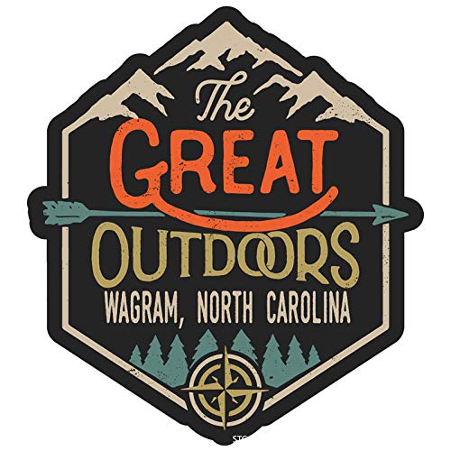 Wagram North Carolina The Great Outdoors 4-Inch Fridge Magnet - Perfect for Travel Souvenirs, Office Decor & Home Refrigerator Accessories