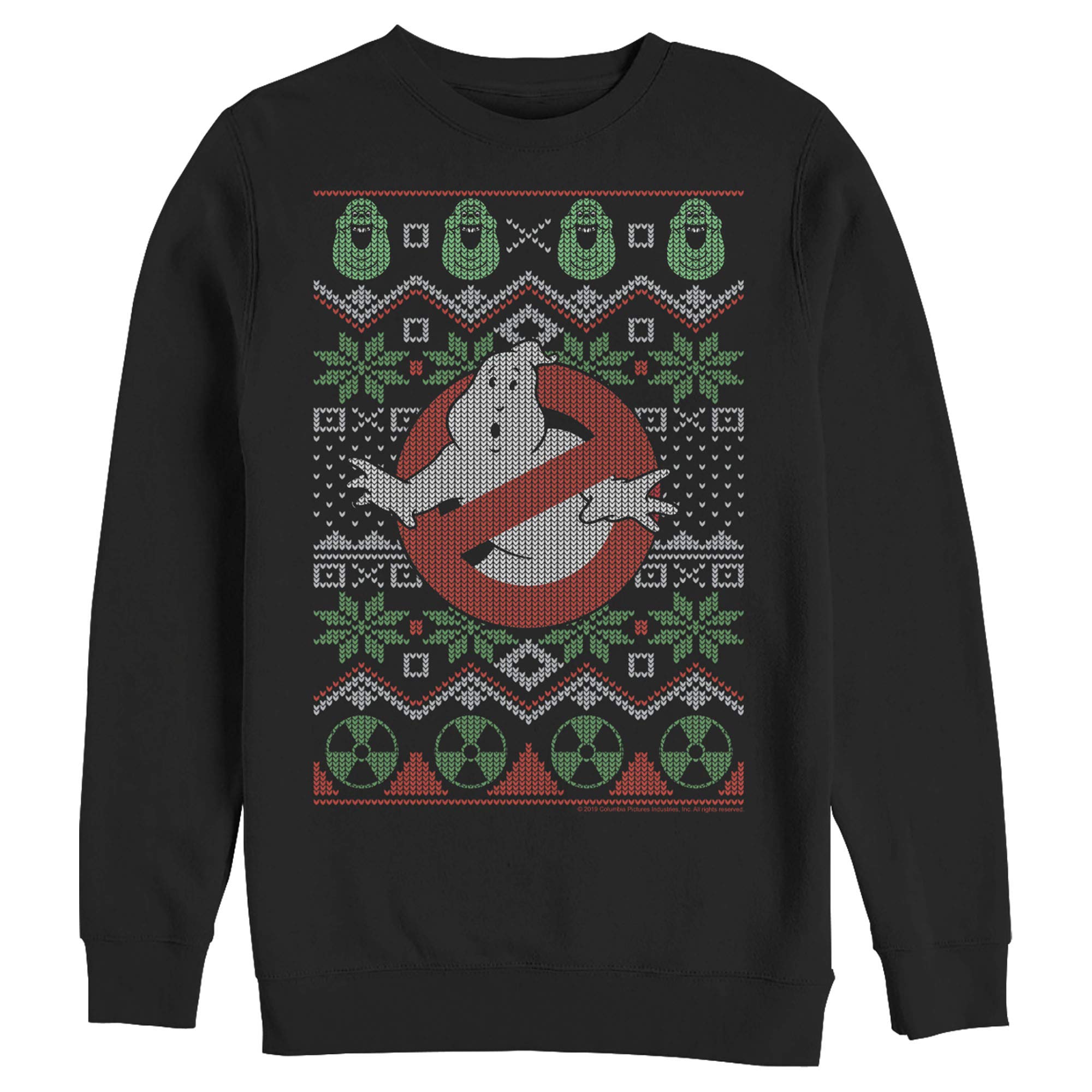 Men's Ghostbusters Christmas Sweatshirt for Holiday Parties