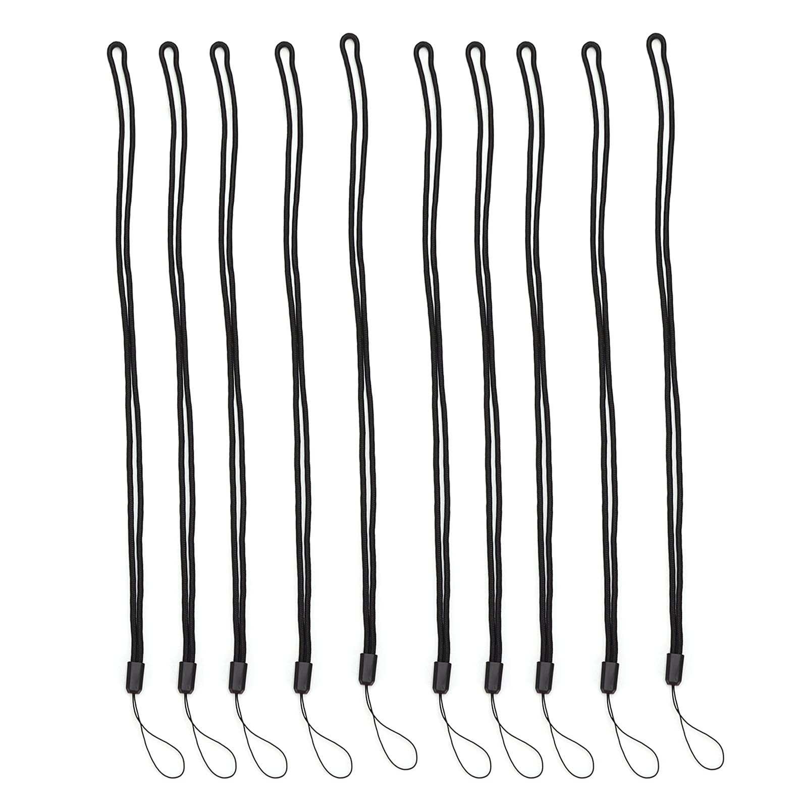 Tnfeeon 10-Pack Neck Lanyards - Adjustable Badge Holder Lanyard for ID Cards, Keys & Phones - Durable Office Lanyard Straps for Work, Events & Conferences