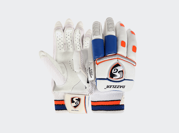 Premium SG Dazzler Cricket Batting Gloves - Professional Grade Protection for Batsmen - Perfect for Practice & Competitive Matches