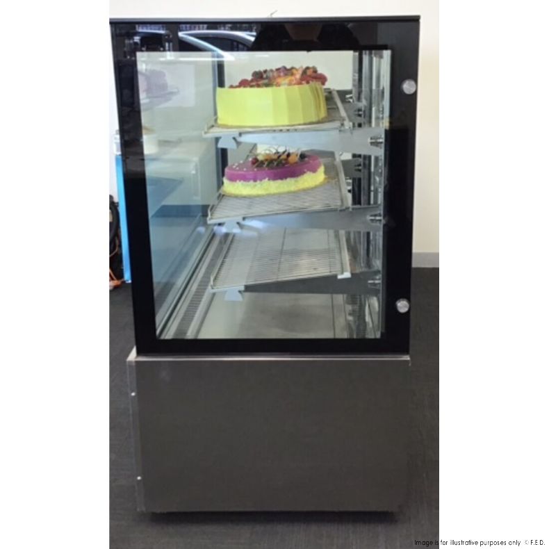 Bonvue SL860V Commercial Chilled Food Display Case - Energy Efficient Refrigerated Merchandiser for Deli, Bakery & Grocery Store Use