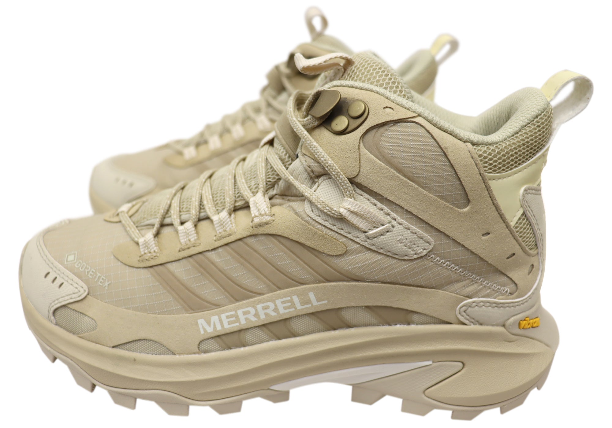 Merrell Women's Moab Speed 2 Mid Gore-Tex Waterproof Hiking Boots - Comfortable & Durable Lace-Up Outdoor Shoes for Trail Walking, Camping & Backpacking