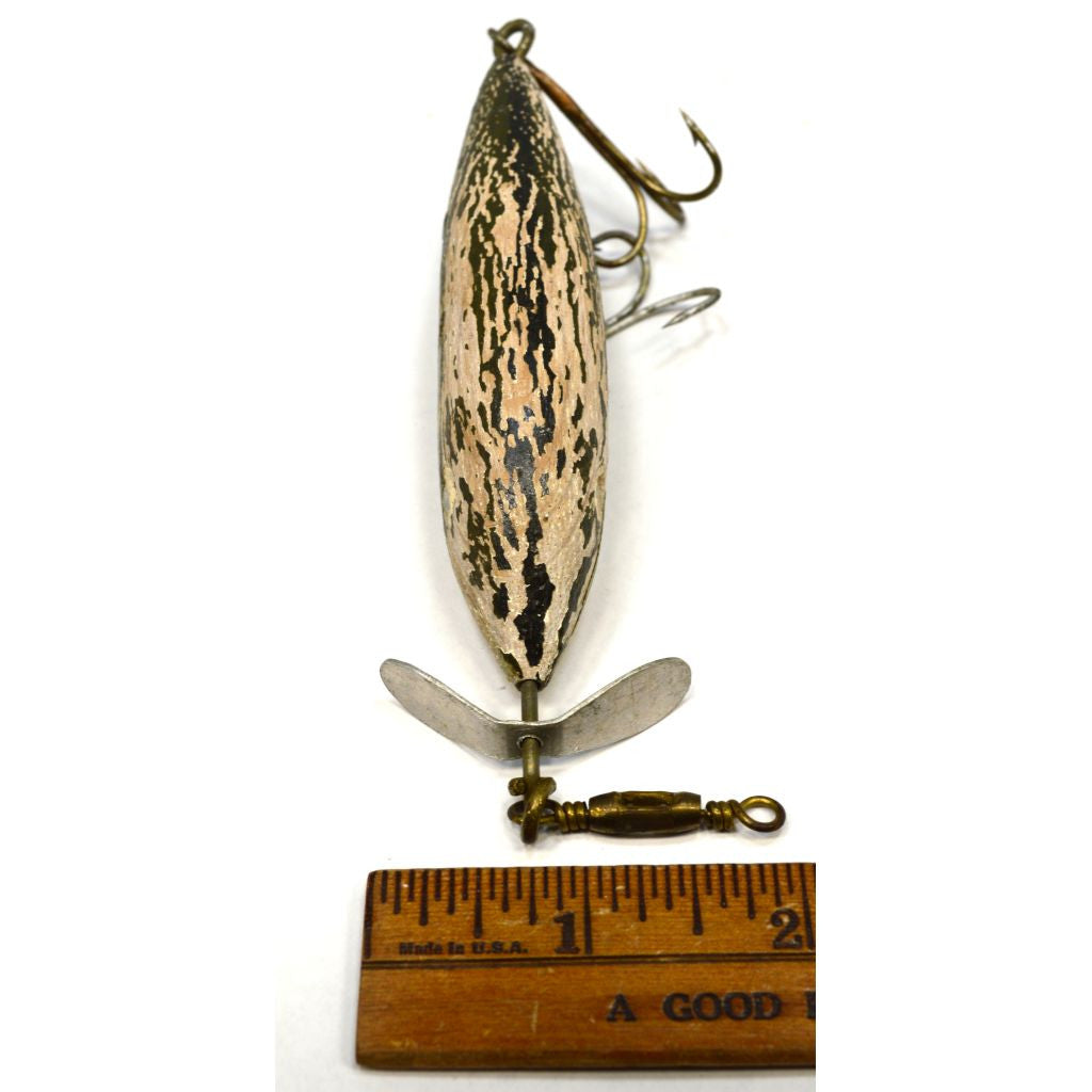 Vintage Wooden Fishing Lure - Handmade 5