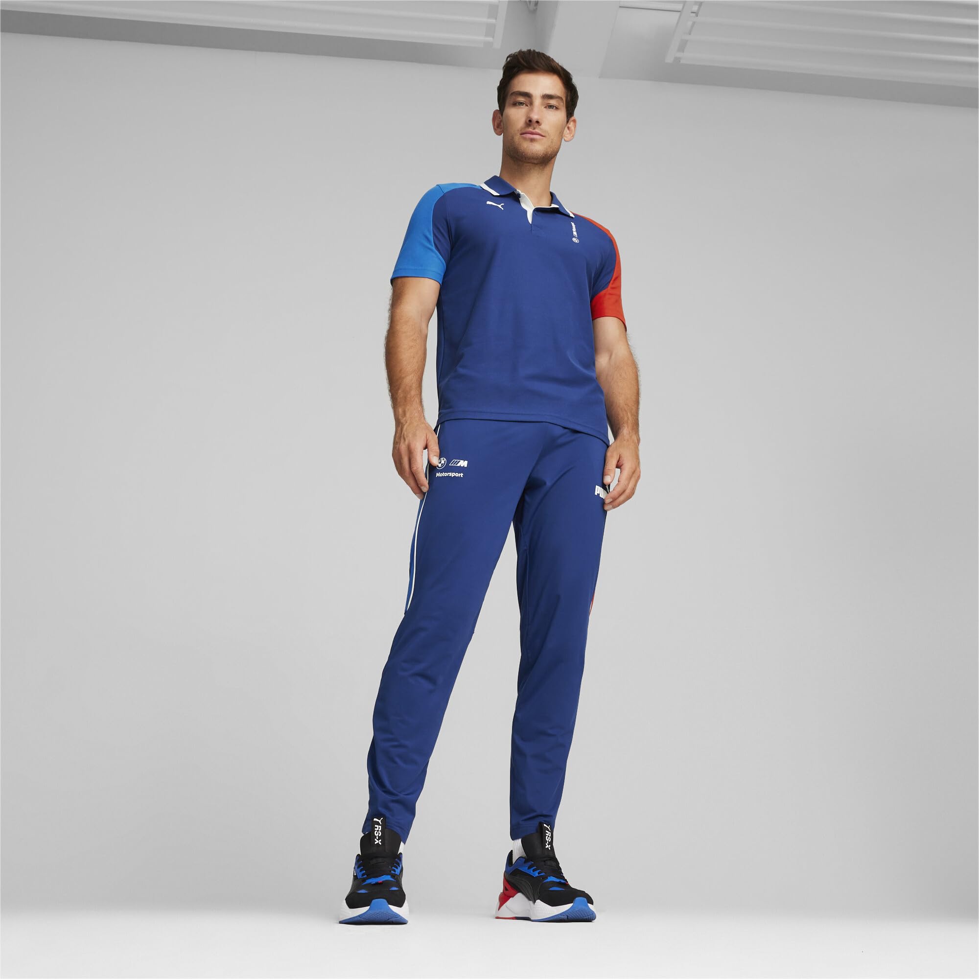 PUMA Men's BMW M Motorsport Essentials Polo Shirt - Breathable, Comfortable & Stylish - Perfect for Casual Wear, Golf & Motorsport Events