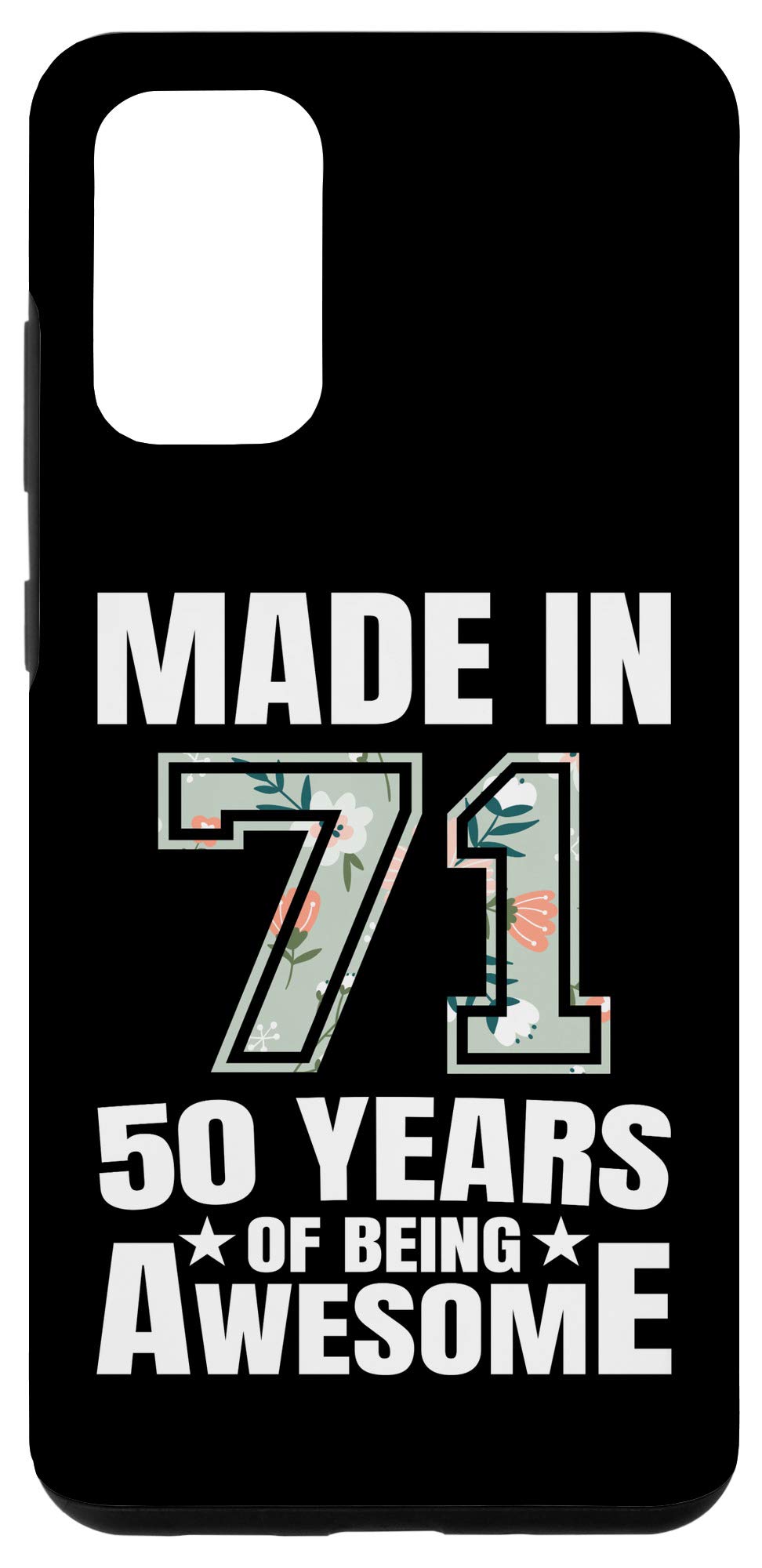Samsung Galaxy S20 Plus Phone Case - 50th Birthday Gift for Men & Women Born in 1971 - Vintage 1971 Design - Perfect for Anniversary, Retirement & Milestone Celebrations