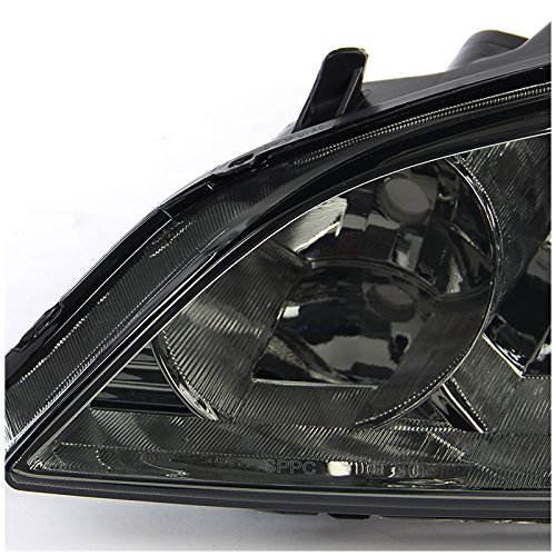 Honda Civic JDM 2/4 Door Smoke Lens Headlights Pair - Left & Right Side Replacement for Improved Night Visibility - Perfect for Street Racing & Car Customization