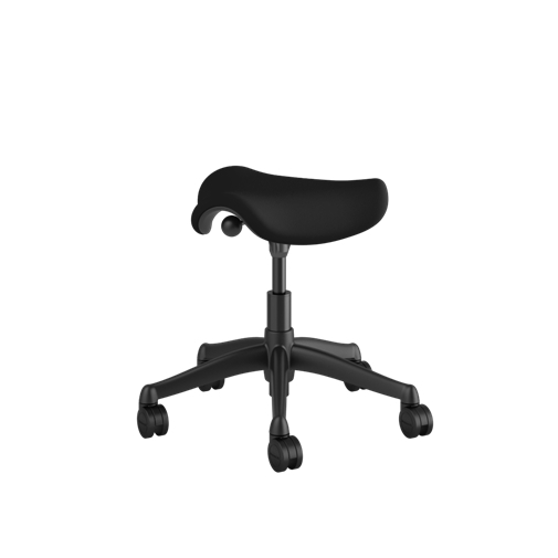 Pony Seat Stool with Graphite Frame - Kids Adjustable Step Stool for Bathroom, Kitchen & Playroom - Safe Non-Slip Toddler Standing Stool