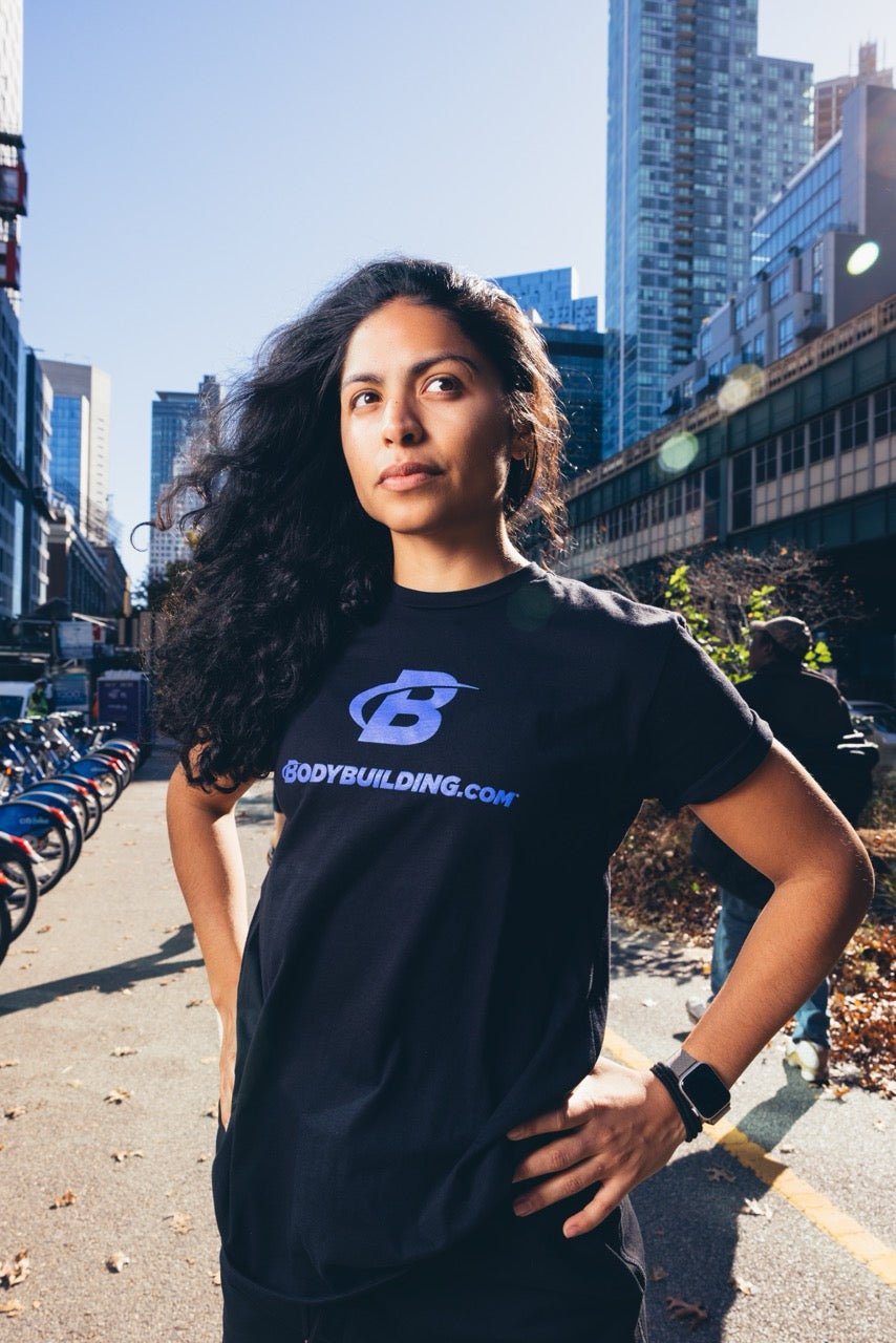 Bodybuilding.com Legacy Logo T-Shirt - Gym Workout & Fitness Apparel for Men & Women - Perfect for Weightlifting, Training & Casual Wear