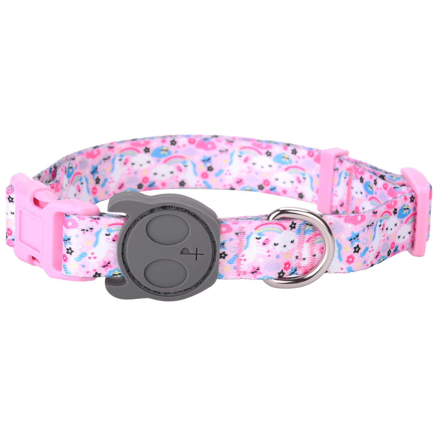 Best Adjustable Large Dog Collar - Durable Heavy Duty Pet Collar with Soft Padding & Cute Cartoon Design for Puppies, Adults, Boys & Girls | Perfect for Outdoor Walks, Training & Indoor Comfort
