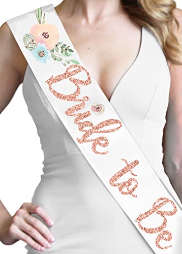 Bride to Be Watercolor (White)