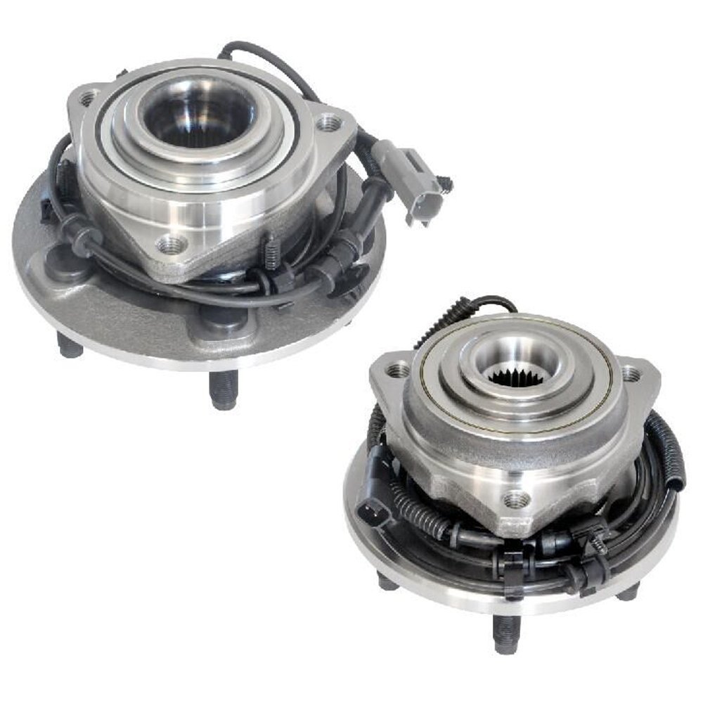 DRIVESTAR 513177 & 513176 Front Wheel Hub Bearing Assembly Kit for 2002-2007 Jeep Liberty with ABS - Passenger & Driver Side Replacement - Perfect for Off-Roading, Daily Commuting & Rough Terrain Driving