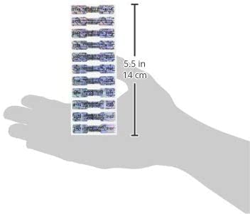 1,000 High Security Tamper Evident Warranty Void Dogbone Hologram Labels with Unique Sequential Serial Numbers - Perfect for Electronics, Appliances & Product Authentication