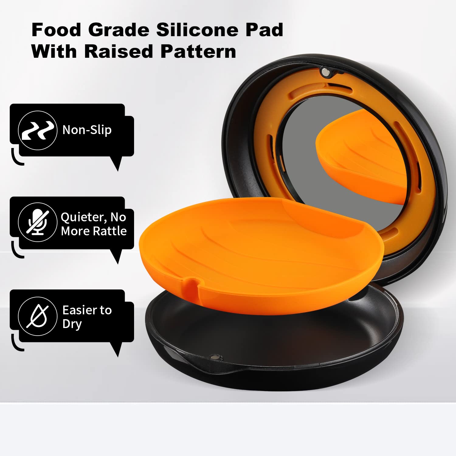 Premium Slim Retainer Case with Adjustable Vent Holes & Mirror - Compatible with Invisalign, Night Guards, Mouth Guards - Includes Aligner Remover Tool & Chew/Brush Accessories (Black) - Perfect for Travel, Gym & Daily Dental Care