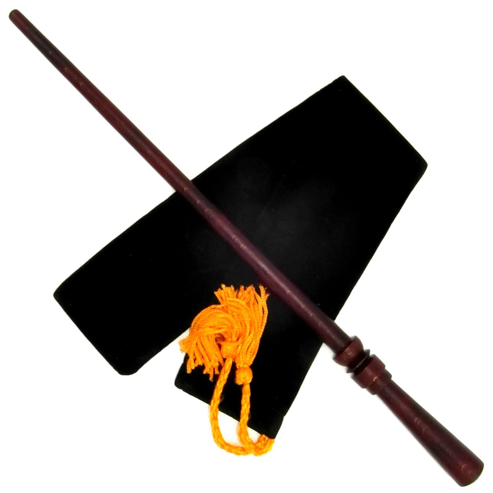 Handcrafted Solid Wood Magic Wand - Unique Harry Potter Style Wizard Wand for Collectors & Cosplay - Perfect for Halloween, Costume Parties & Fantasy Roleplay