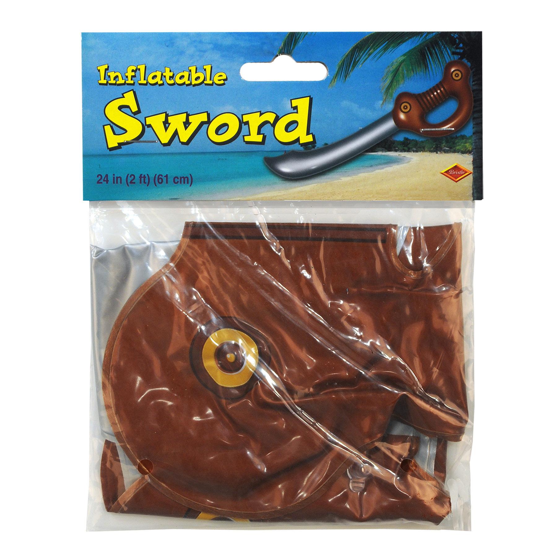 12 Pack Beistle Inflatable Party Swords - Fun Foam Weapons for Kids Birthday, Halloween Costume & Cosplay Events - Great for Themed Parties, Carnival Games and Photo Props