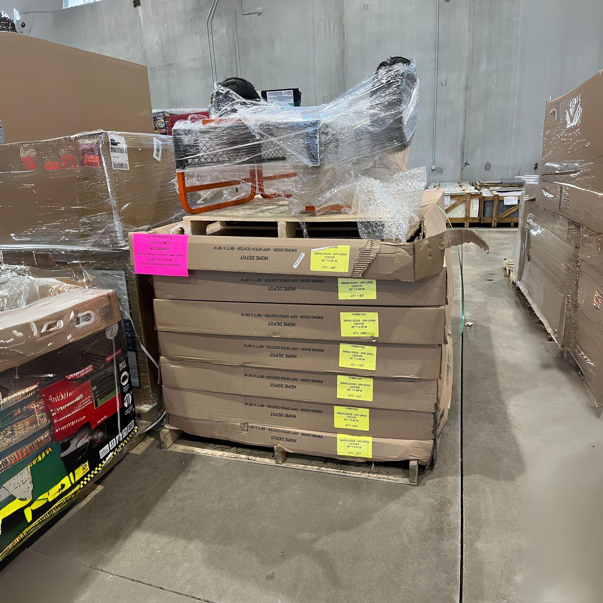 HD In-Store Returns (22-26 Pallets Per Truckload) - Efficient Retail Return Logistics for Walmart, Target & Home Depot