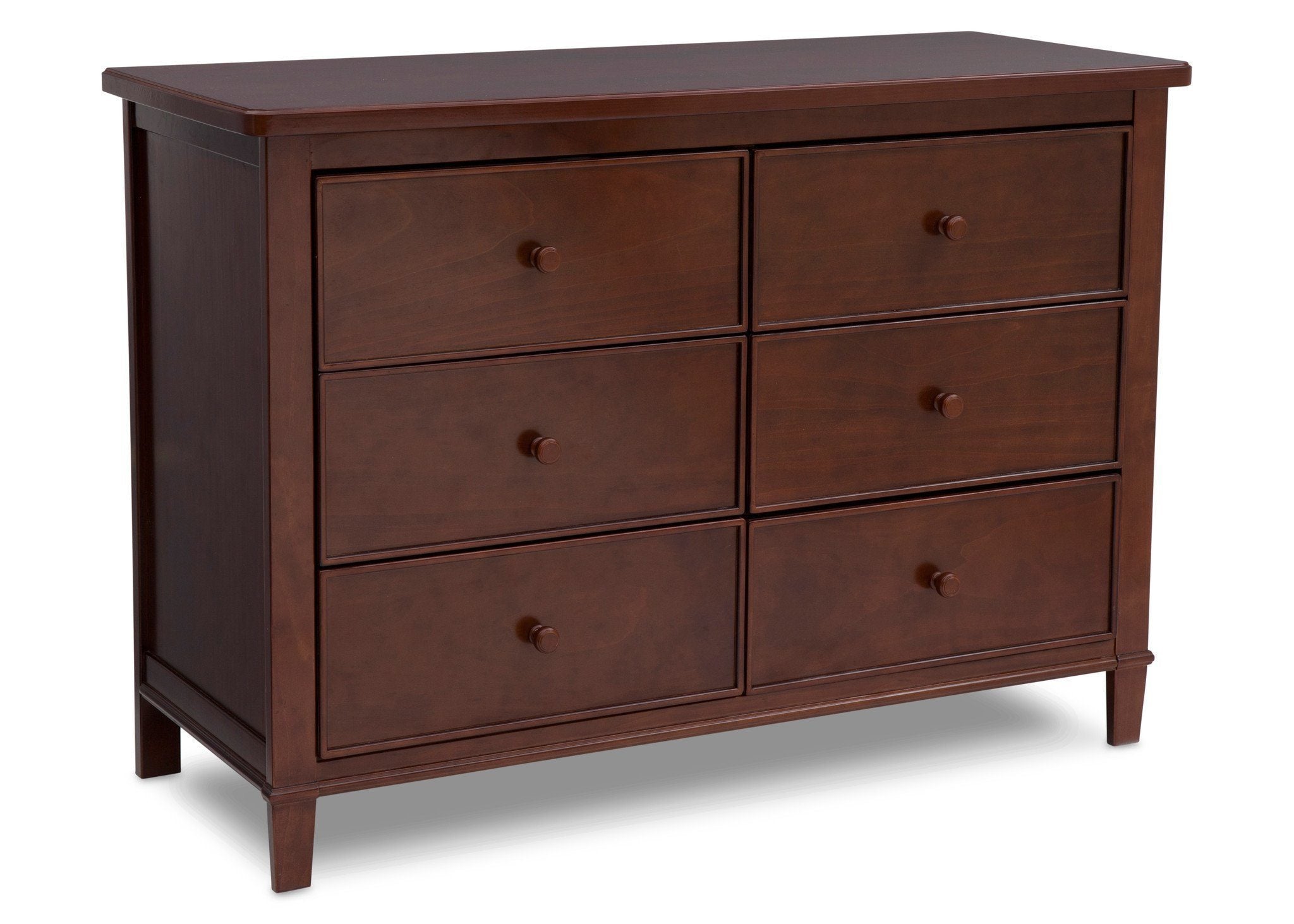 Haven 6 Drawer Dresser - Modern Wooden Chest of Drawers for Bedroom Storage | Organize Clothes, Linens & Accessories in Style