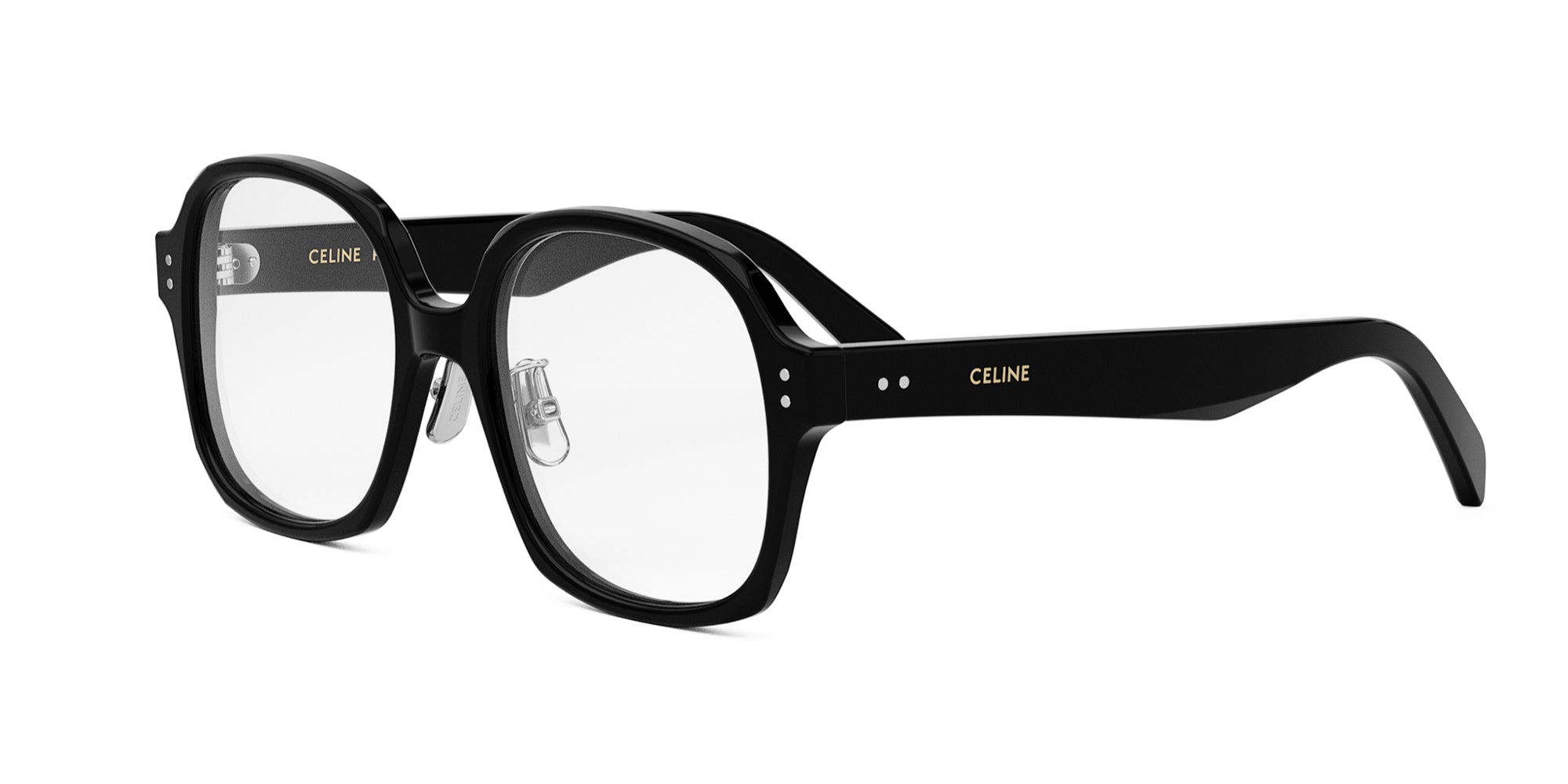 CELINE Thin 2 Dots CL50151F Sunglasses - Classic Black Frame with Subtle Dot Accents for Women | Perfect for Outdoor Activities, Beach Days & Fashion Statements