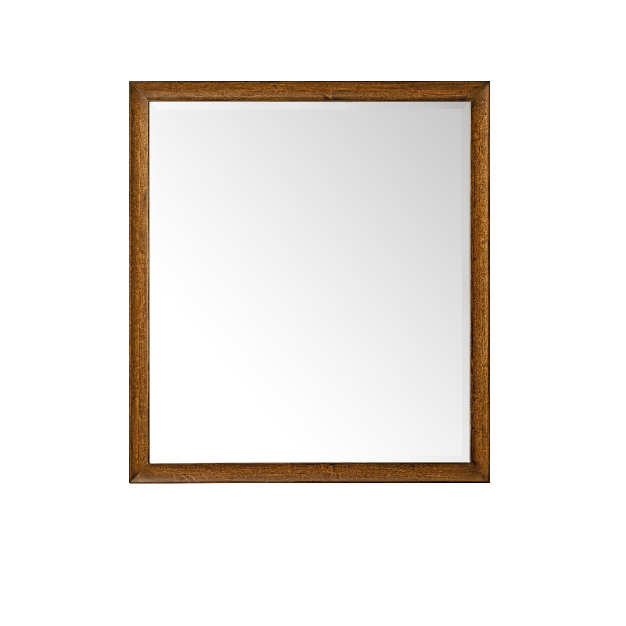 Glenbrooke 36-Inch Country Oak Wall Mirror - Rustic Farmhouse Bathroom & Entryway Decor - Perfect for Hallways, Bedrooms, and Living Rooms