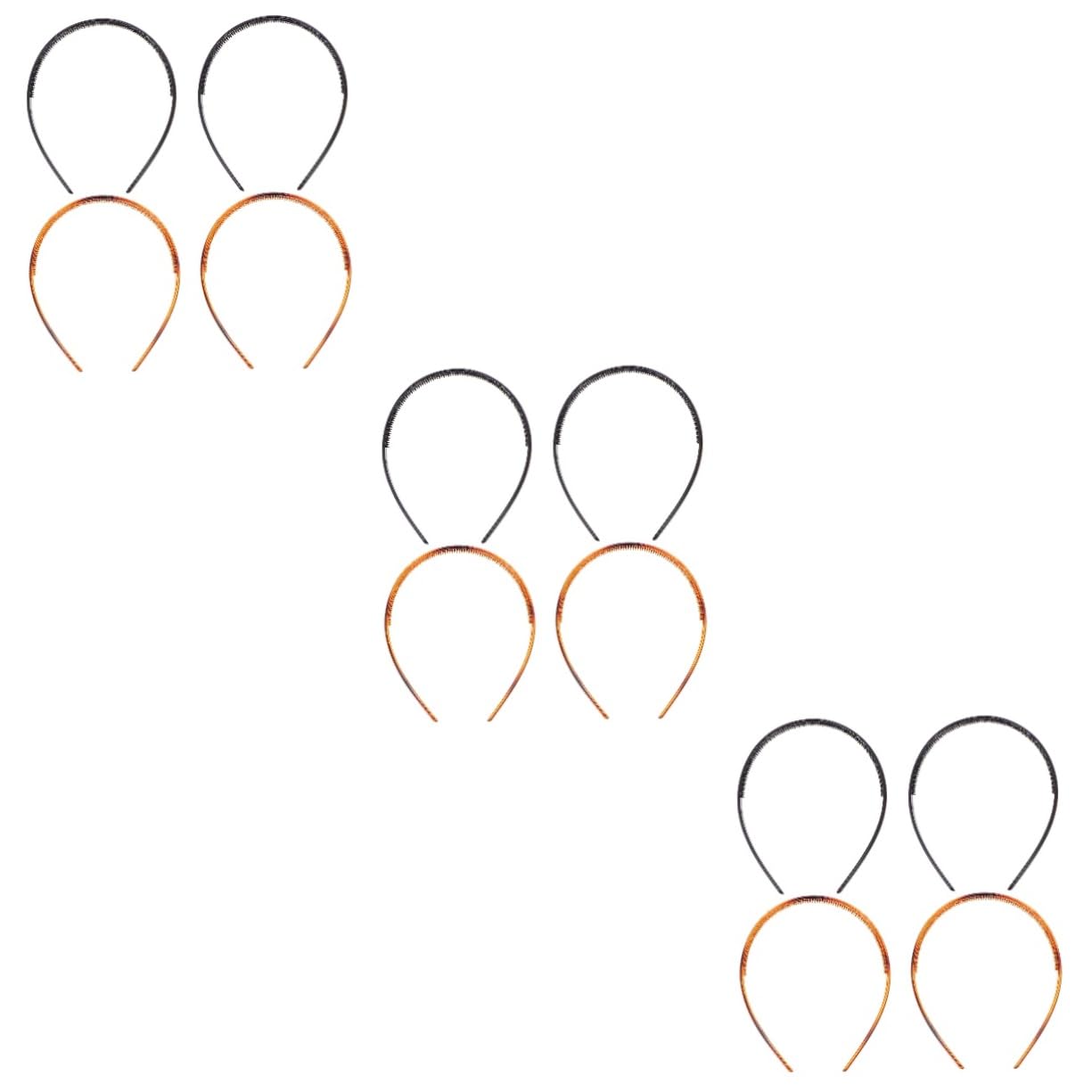 FRCOLOR 12 Pack Womens Hair Accessories Set - Soft Elastic Headbands, Hair Ties, Ribbons & Wavy Acrylic Hair Hoops for Women & Men | Perfect for Workouts, Yoga, Fashion Styling & Everyday Wear
