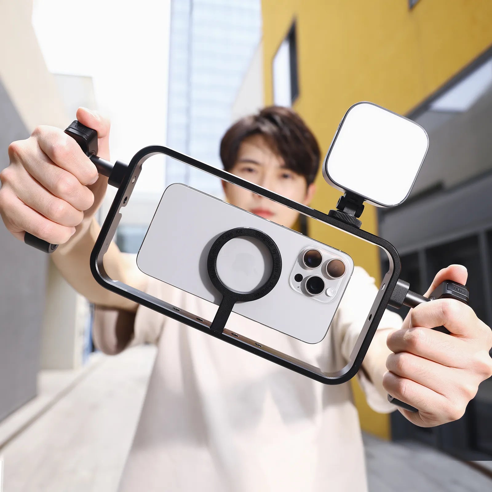 Ulanzi MG 001 Magnetic Phone Cage C001 - Universal Smartphone Mount for DSLR Cameras & Video Recording | Perfect for Vlogging, Live Streaming & Content Creation