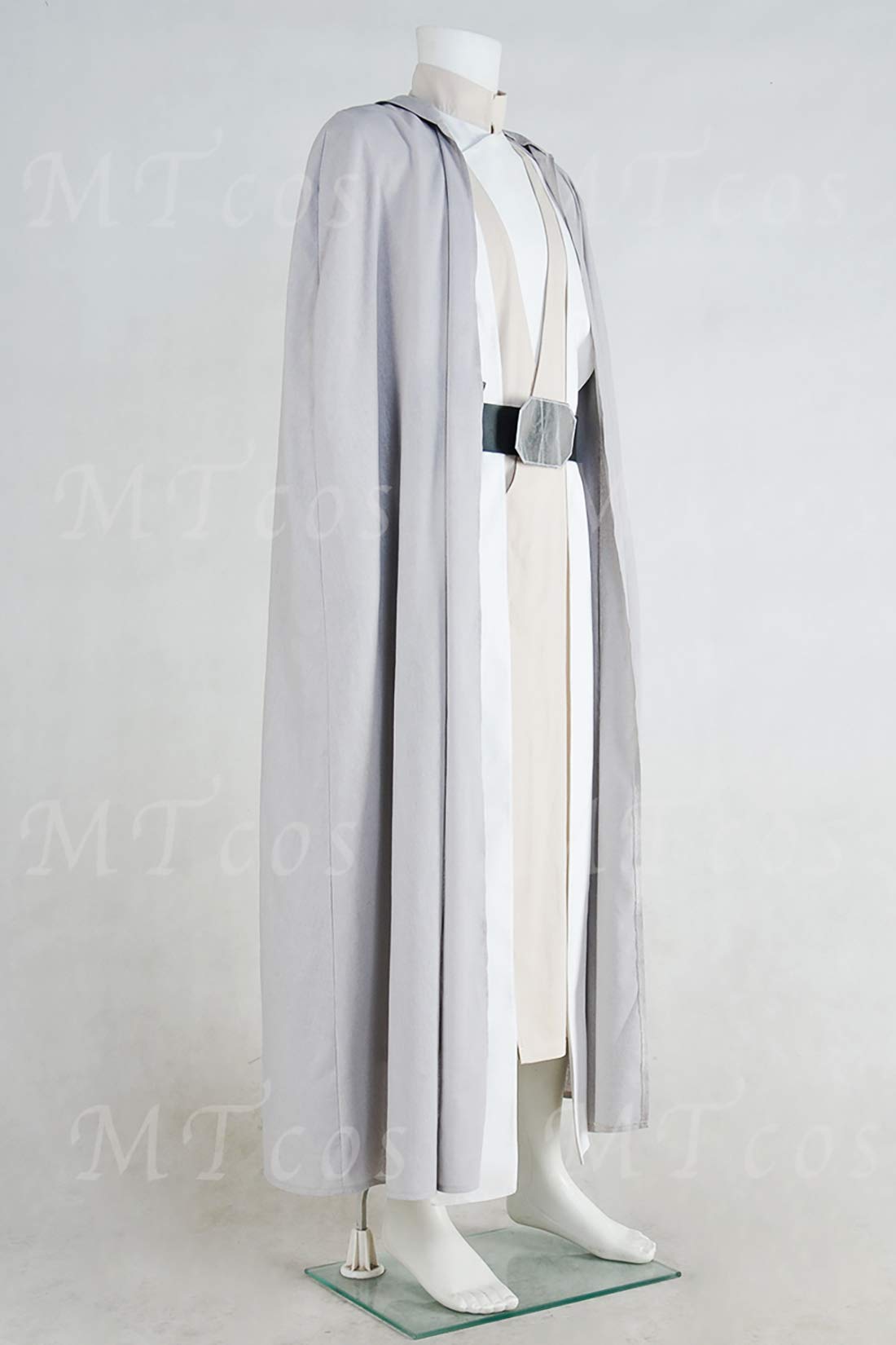 Men's Luke Skywalker Costume for Halloween & Cosplay - The Force Awakens White Jedi Outfit | Perfect for Star Wars Parties, Comic Con & Costume Events