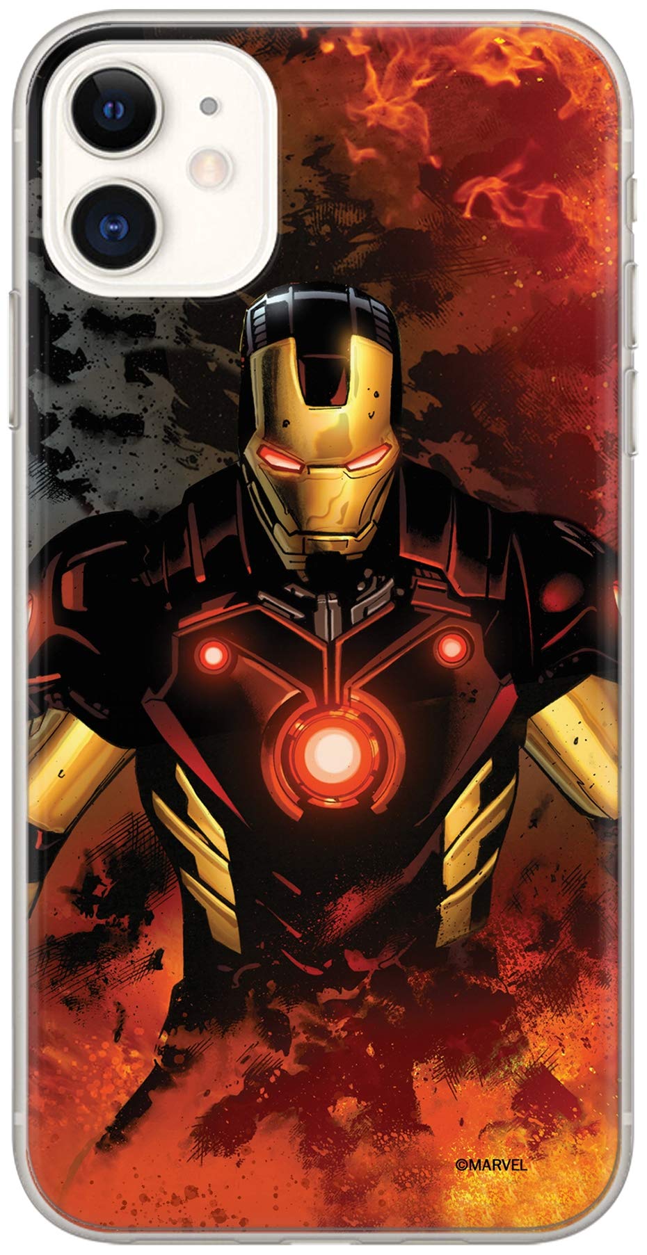 Original Marvel Iron Man 003 iPhone 11 Case - Shockproof Protective Phone Cover for iPhone 11 (6.1 Inch) - Perfect for Marvel Fans, Daily Use & Gift Giving
