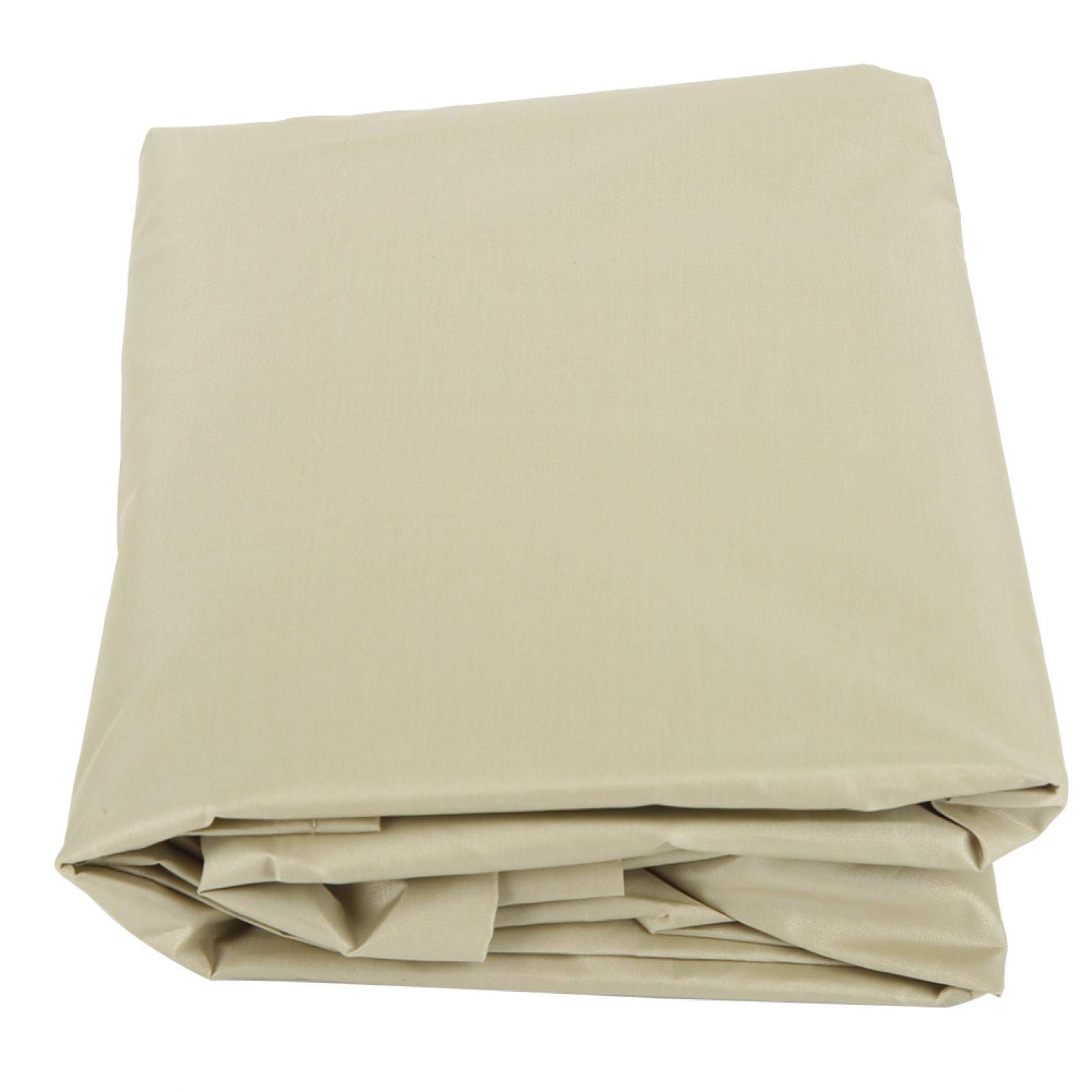 Waterproof 3-Person Patio Swing Chair Cover - Outdoor Canopy for Garden, Poolside, Balcony & Backyard (Beige) | UV Protection & All-Weather Use