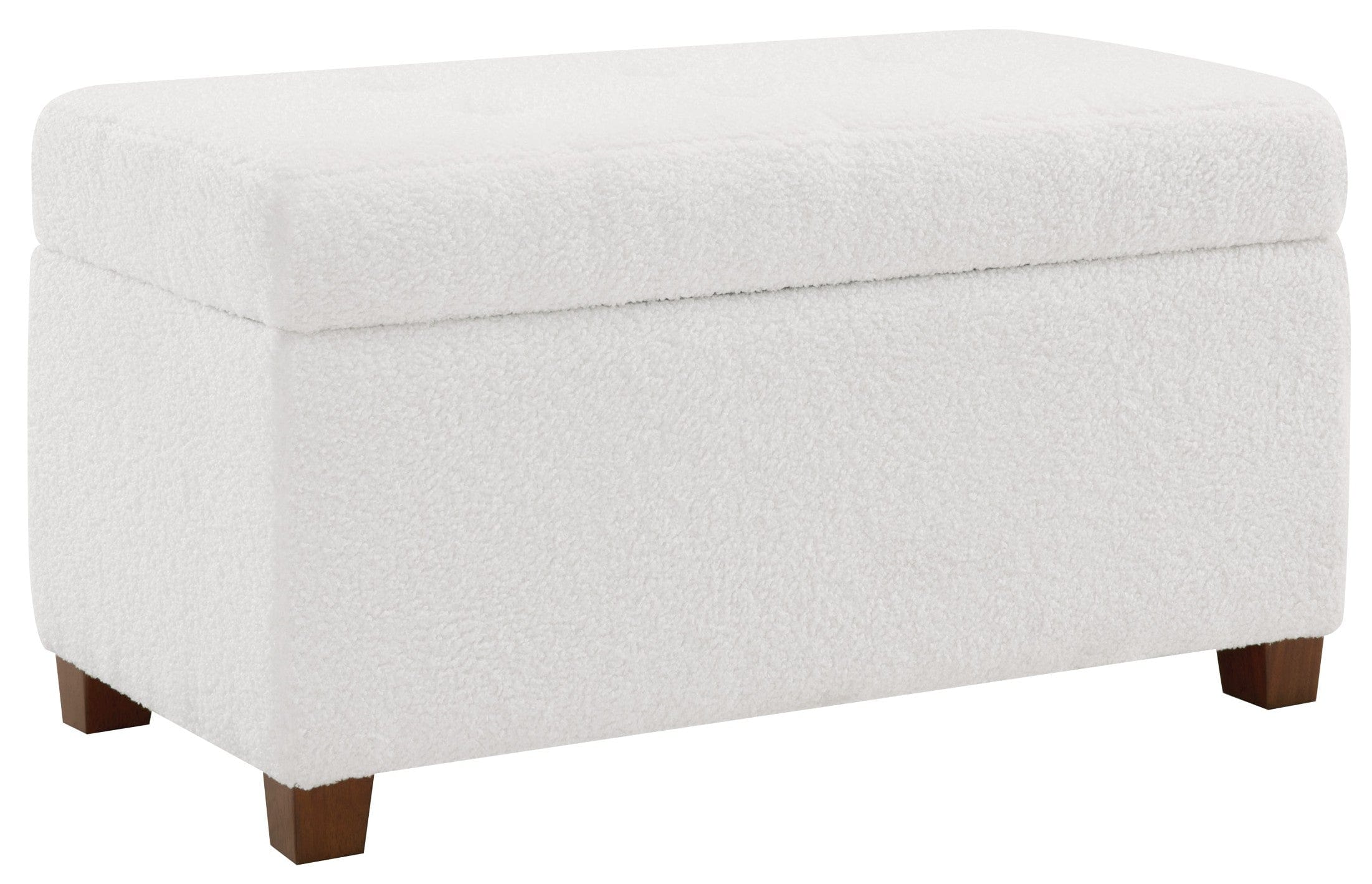 Office Star Storage Ottoman with Removable Cushion Top - MET804 - Perfect for Living Room, Bedroom & Home Office Organization