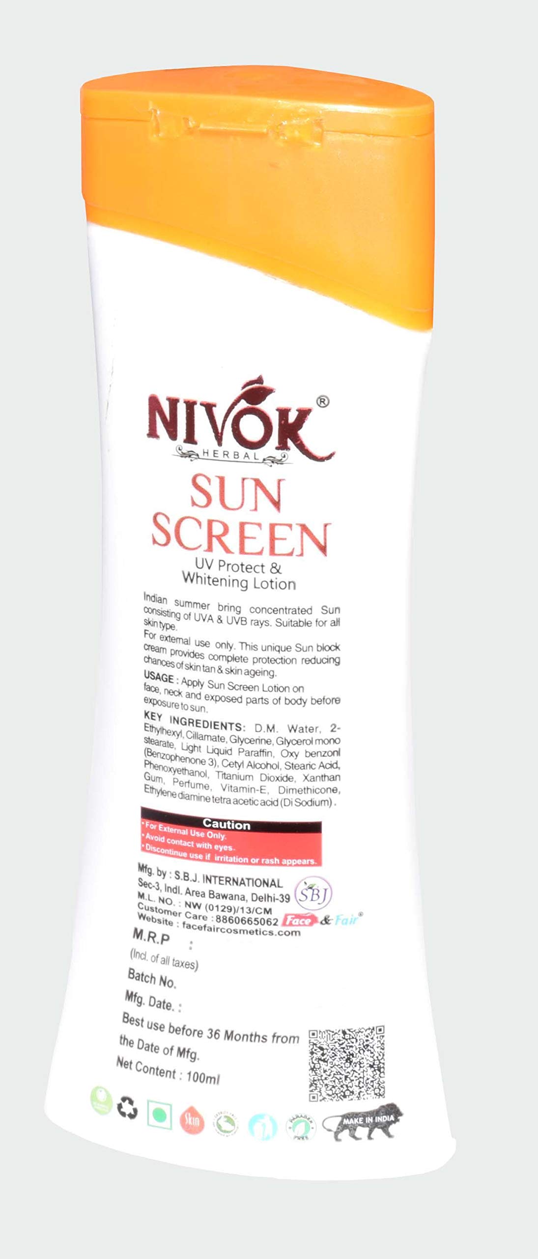 2 Pack SPF 20 Sunscreen Lotion with UVA/UVB Protection & PA++ Rating | 3-Layer Day Long Sun Protection for Face & Body | Anti-Tan & Whitening Formula | Perfect for Beach, Swimming & Outdoor Activities