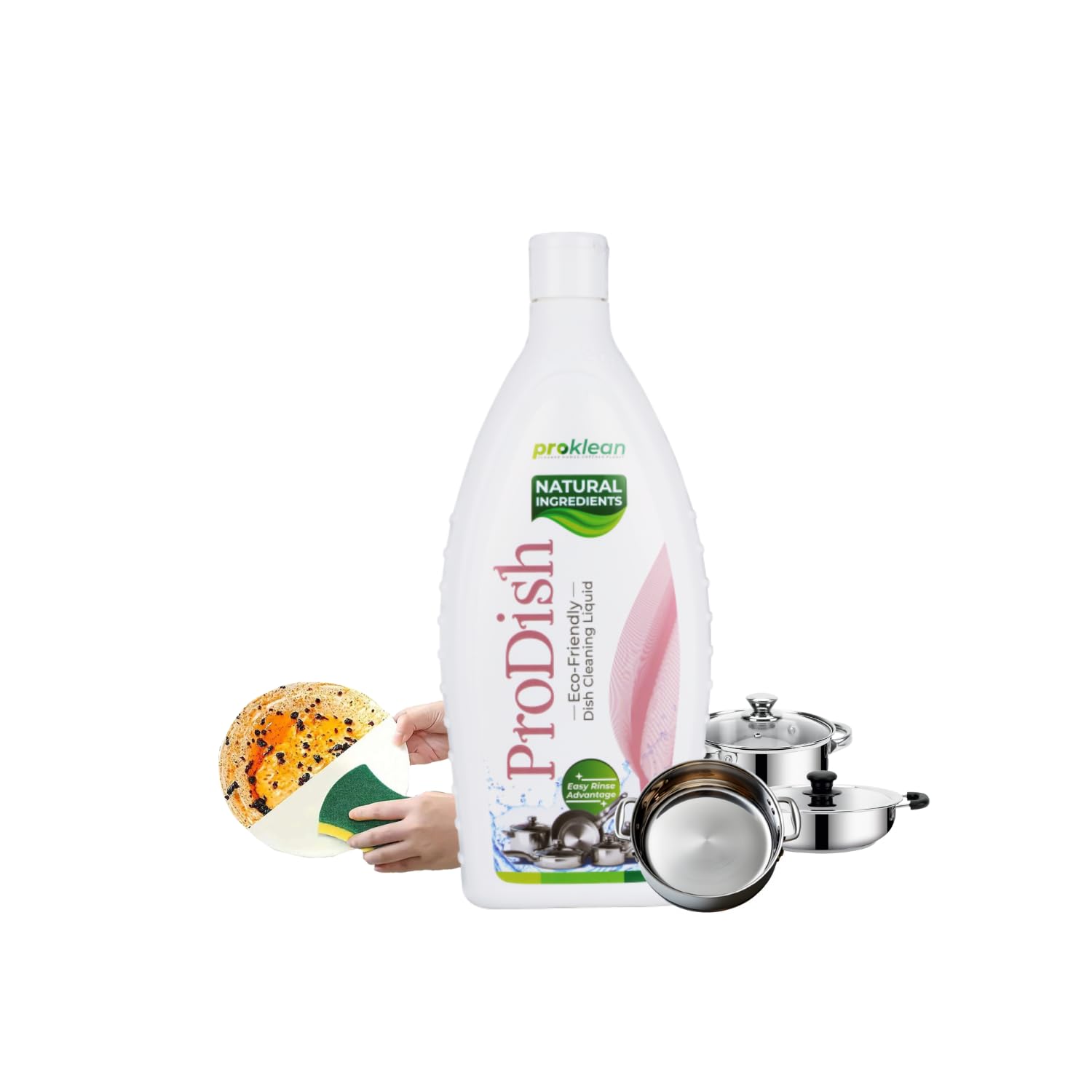 **Proklean ProDish Wash Liquid Gel – Herbal Dishwasher Detergent for Kitchen Utensils | Removes Burnt-On Food & Odor | Eco-Friendly & Non-Toxic (750ml) – Perfect for Daily Dishwashing & Deep Cleaning**