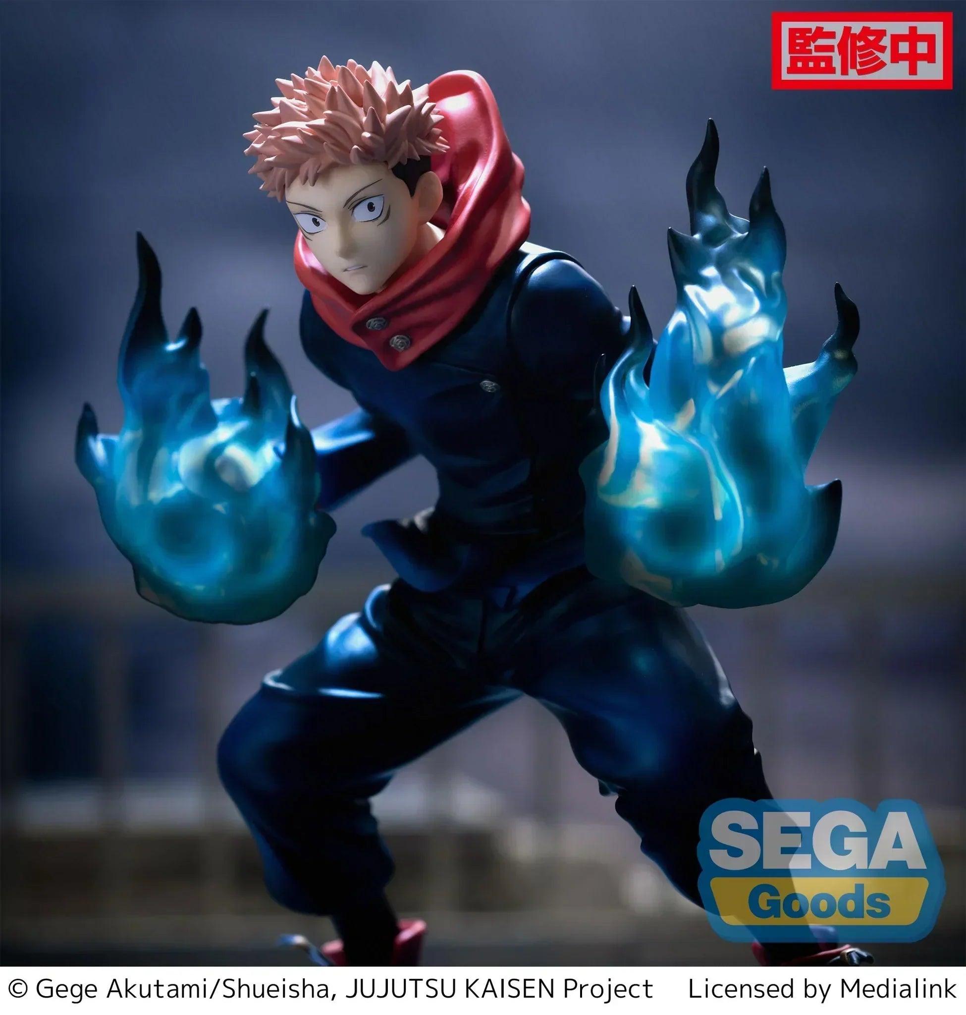 Jujutsu Kaisen Yuji Itadori Joint Struggle Luminasta Anime Action Figure - Perfect for Anime Collectors, Gift for Fans, and Home Decor Display